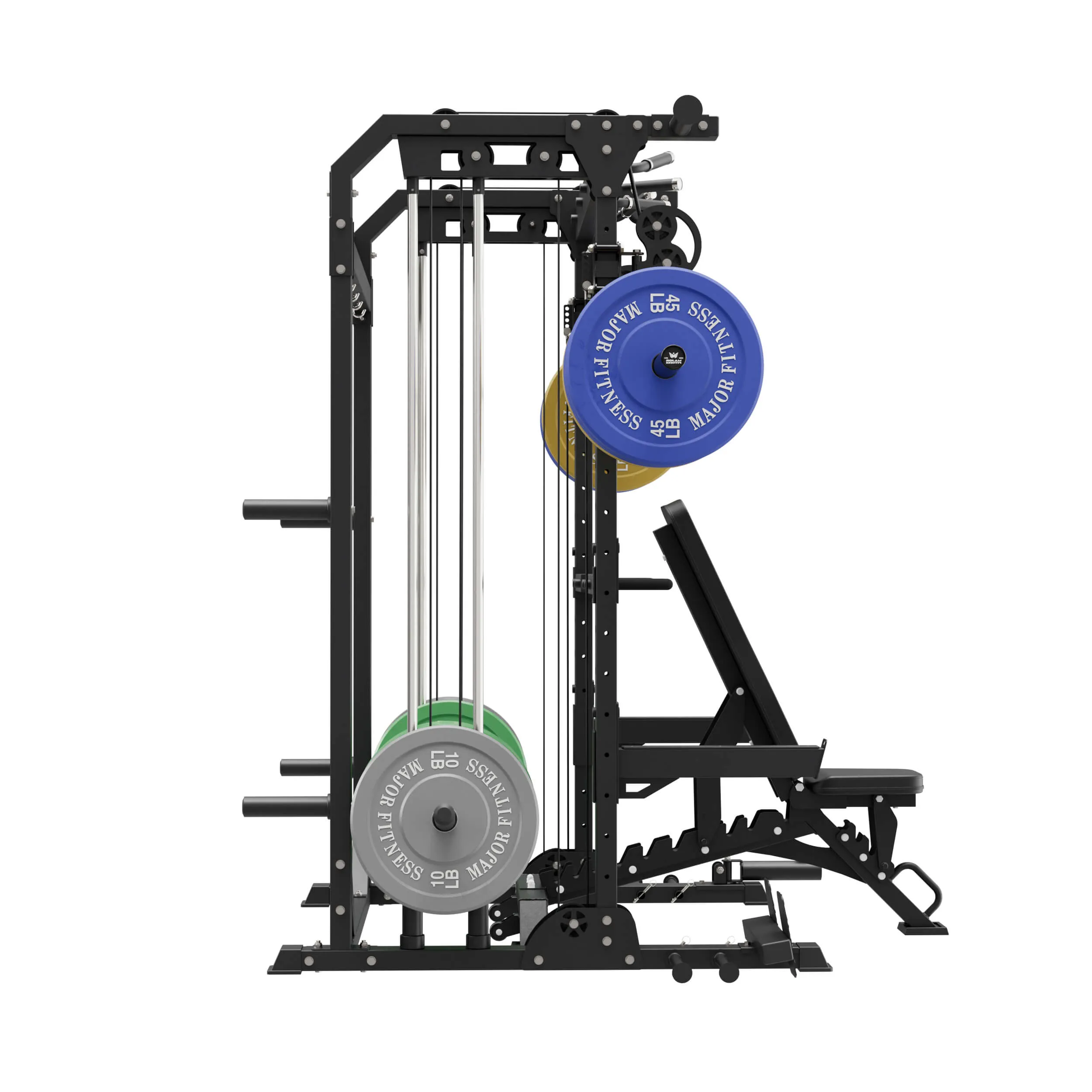 MAJOR FITNESS All-In-One Home Gym Power Rack Package F22