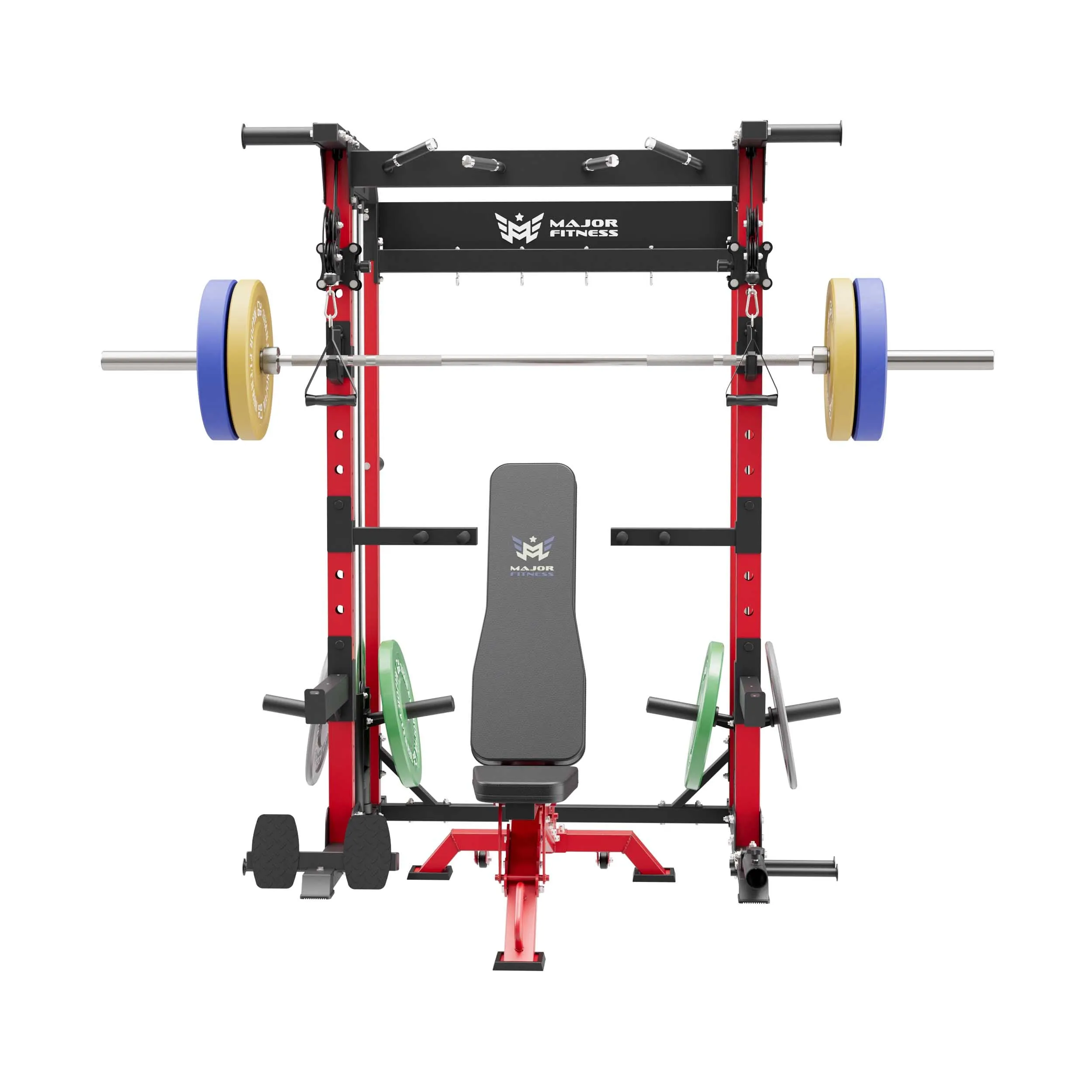 MAJOR FITNESS All-In-One Home Gym Power Rack Package F22