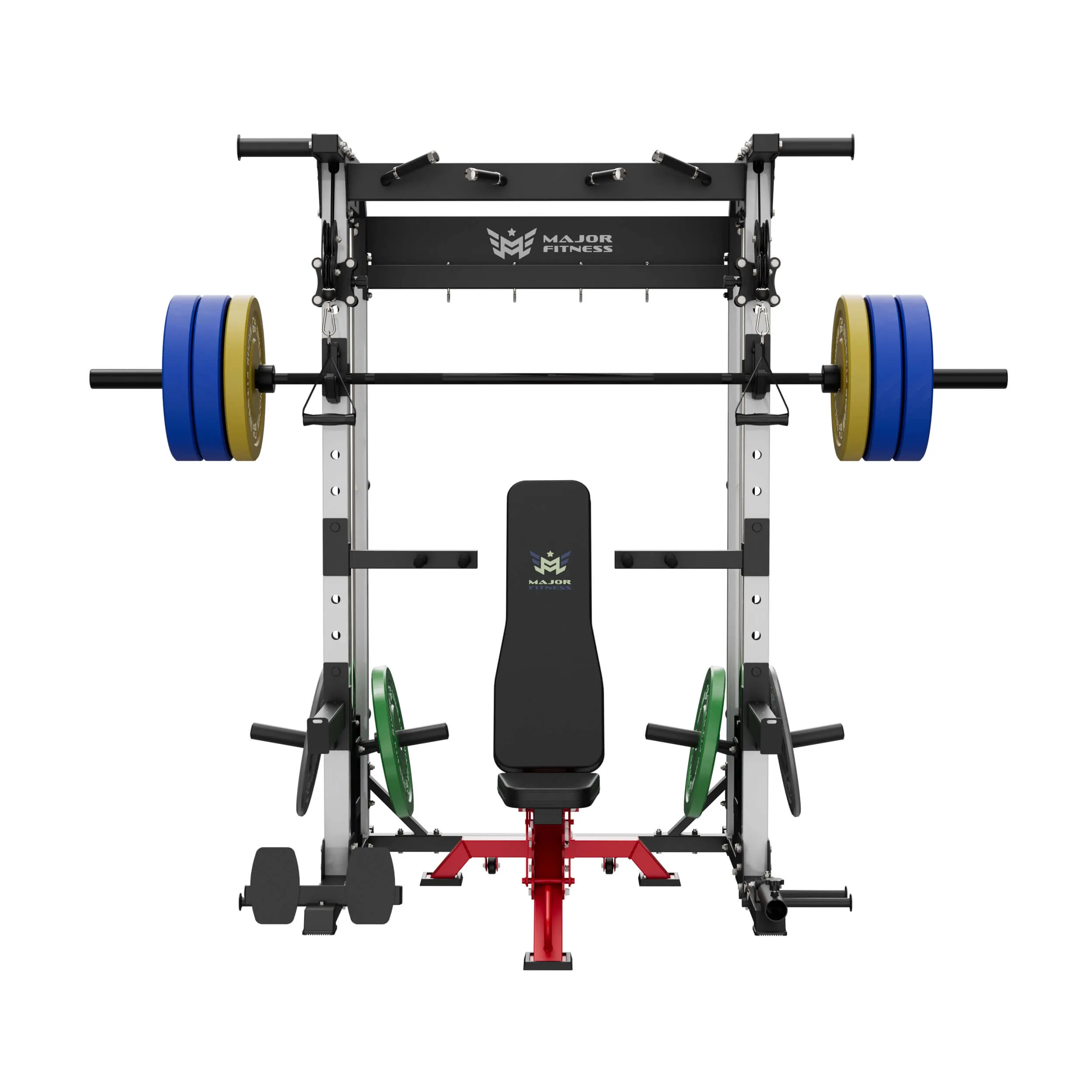 MAJOR FITNESS All-In-One Home Gym Power Rack Package F22