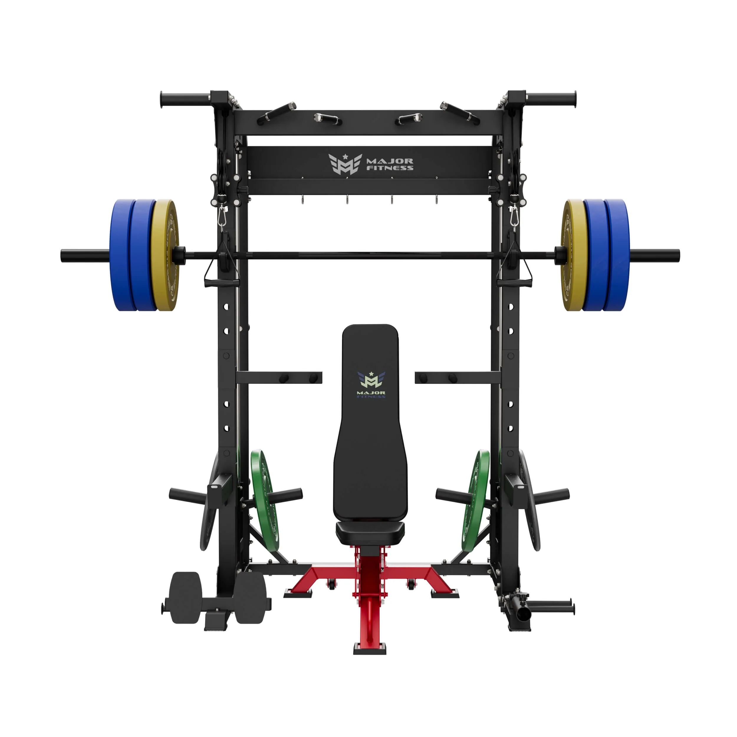 MAJOR FITNESS All-In-One Home Gym Power Rack Package F22