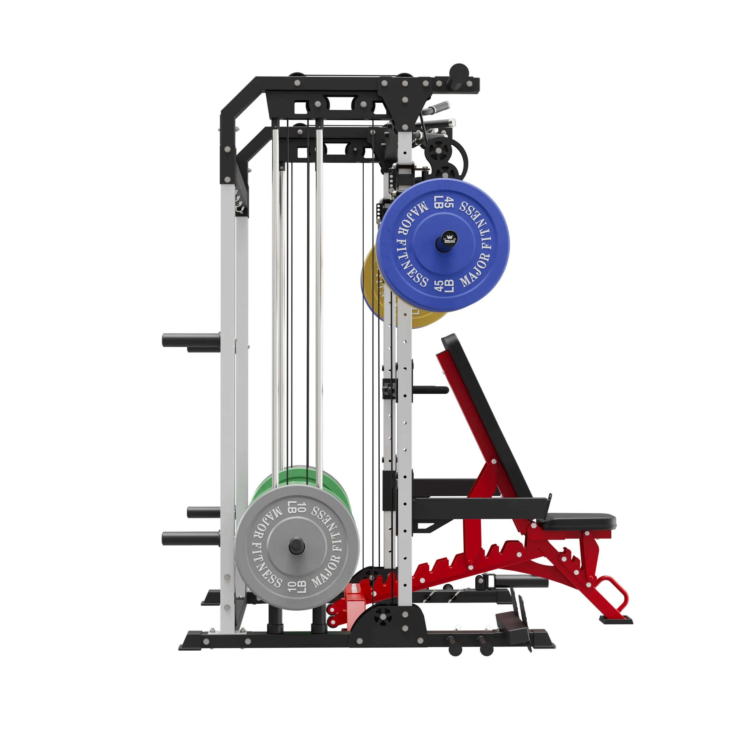MAJOR FITNESS All-In-One Home Gym Power Rack Package F22