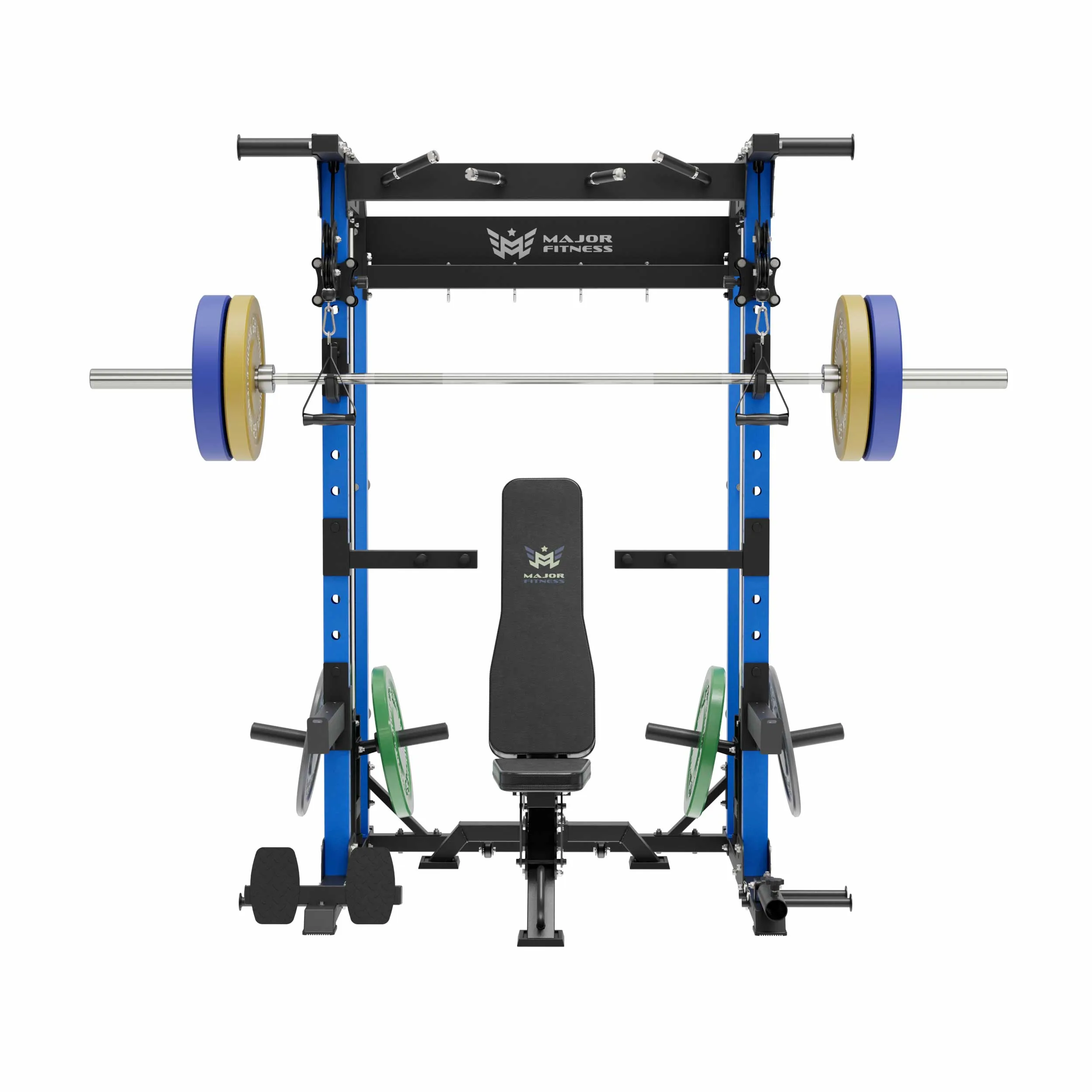MAJOR FITNESS All-In-One Home Gym Power Rack Package F22