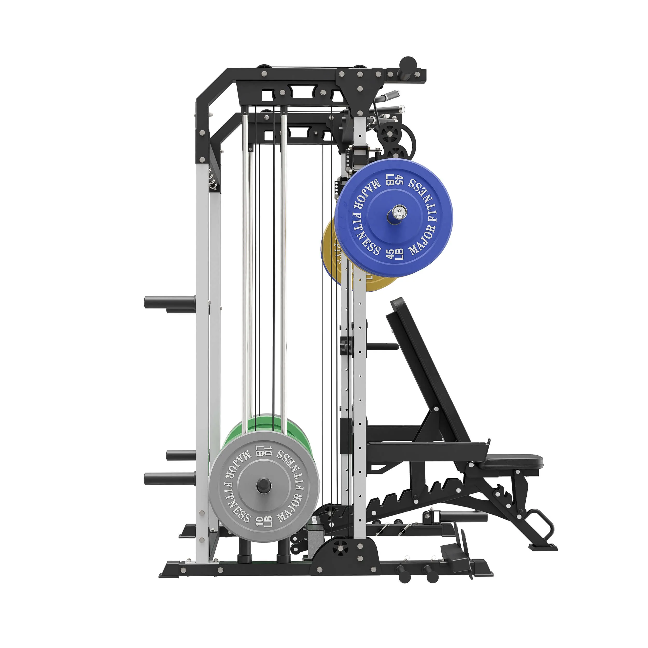 MAJOR FITNESS All-In-One Home Gym Power Rack Package F22