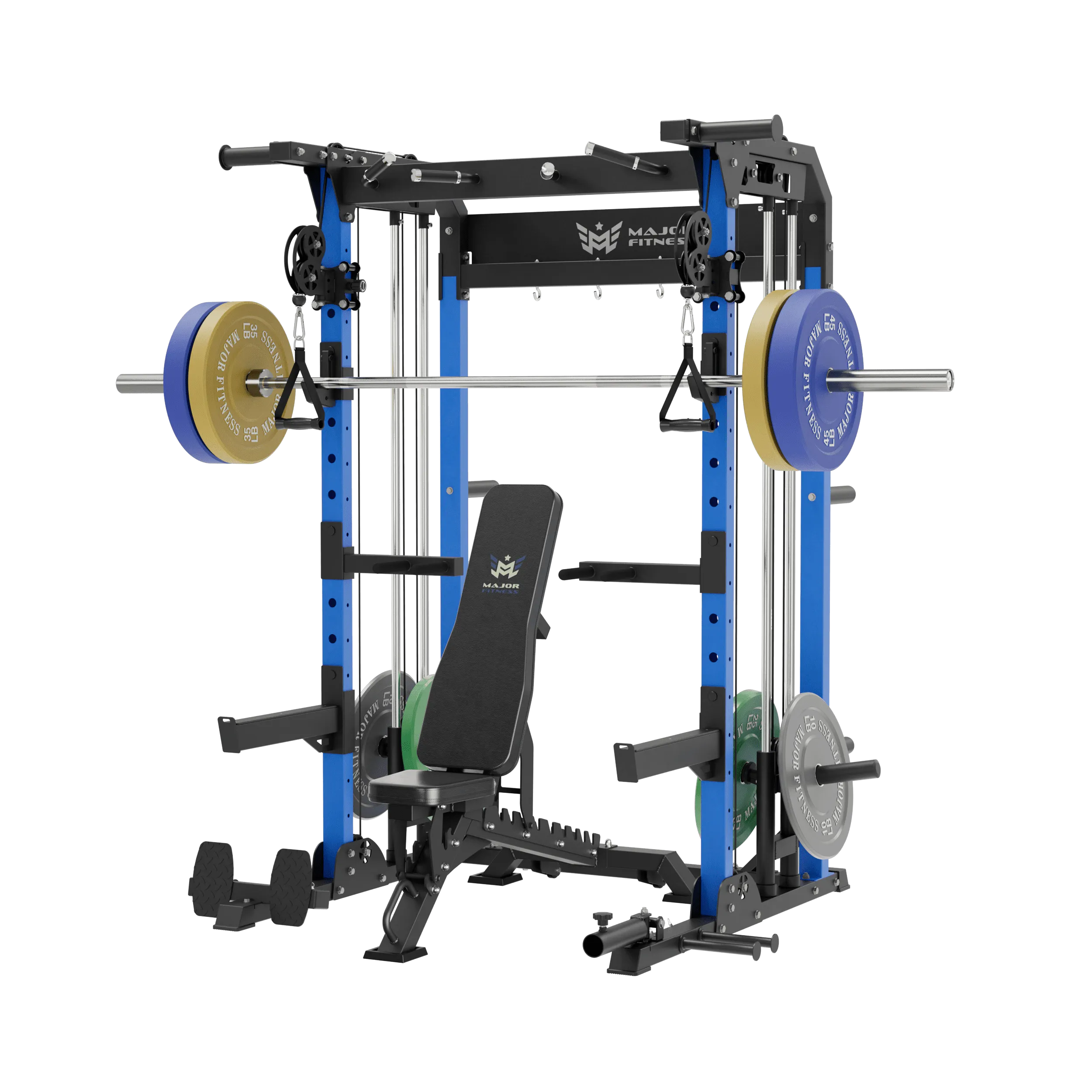 MAJOR FITNESS All-In-One Home Gym Power Rack Package F22