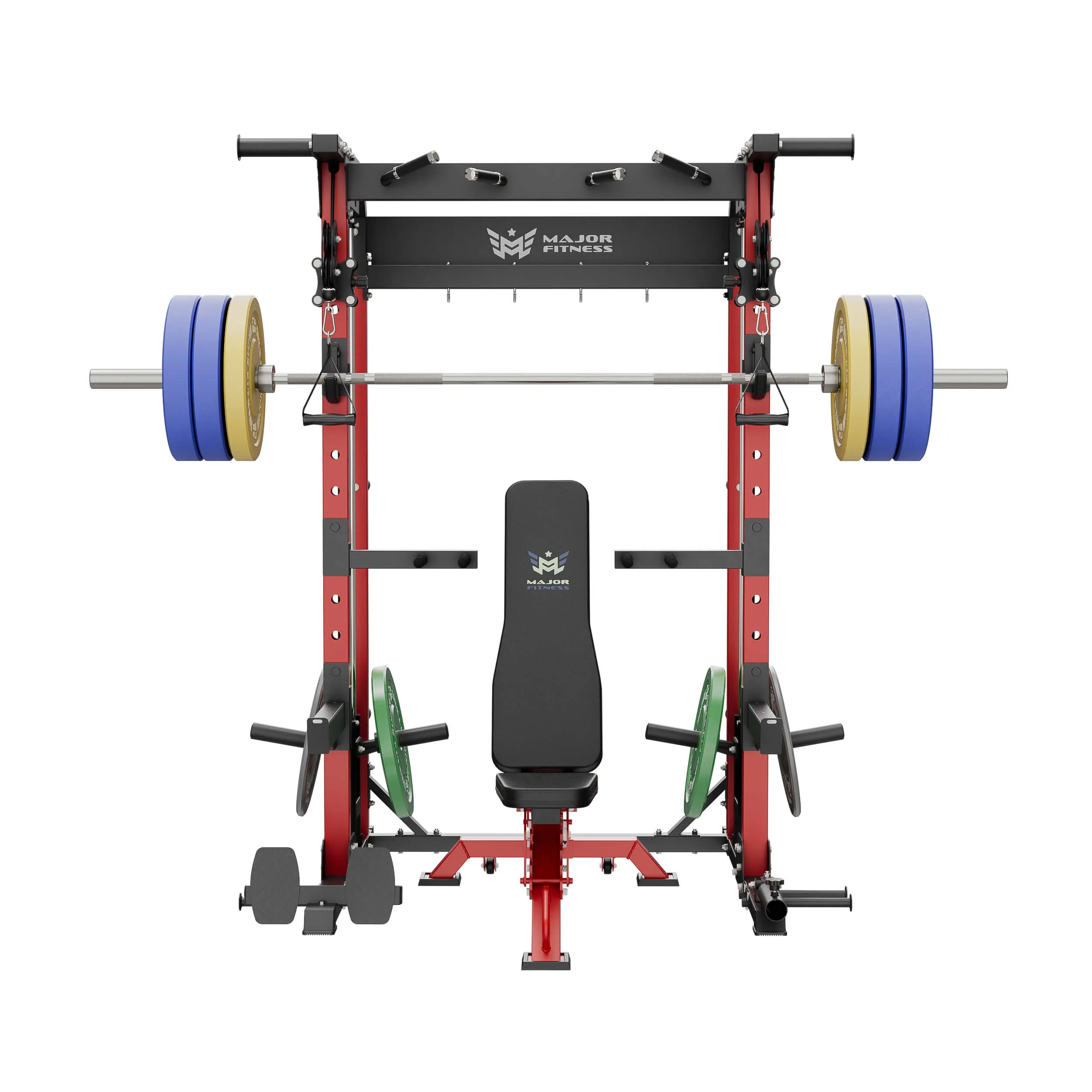 MAJOR FITNESS All-In-One Home Gym Power Rack Package F22