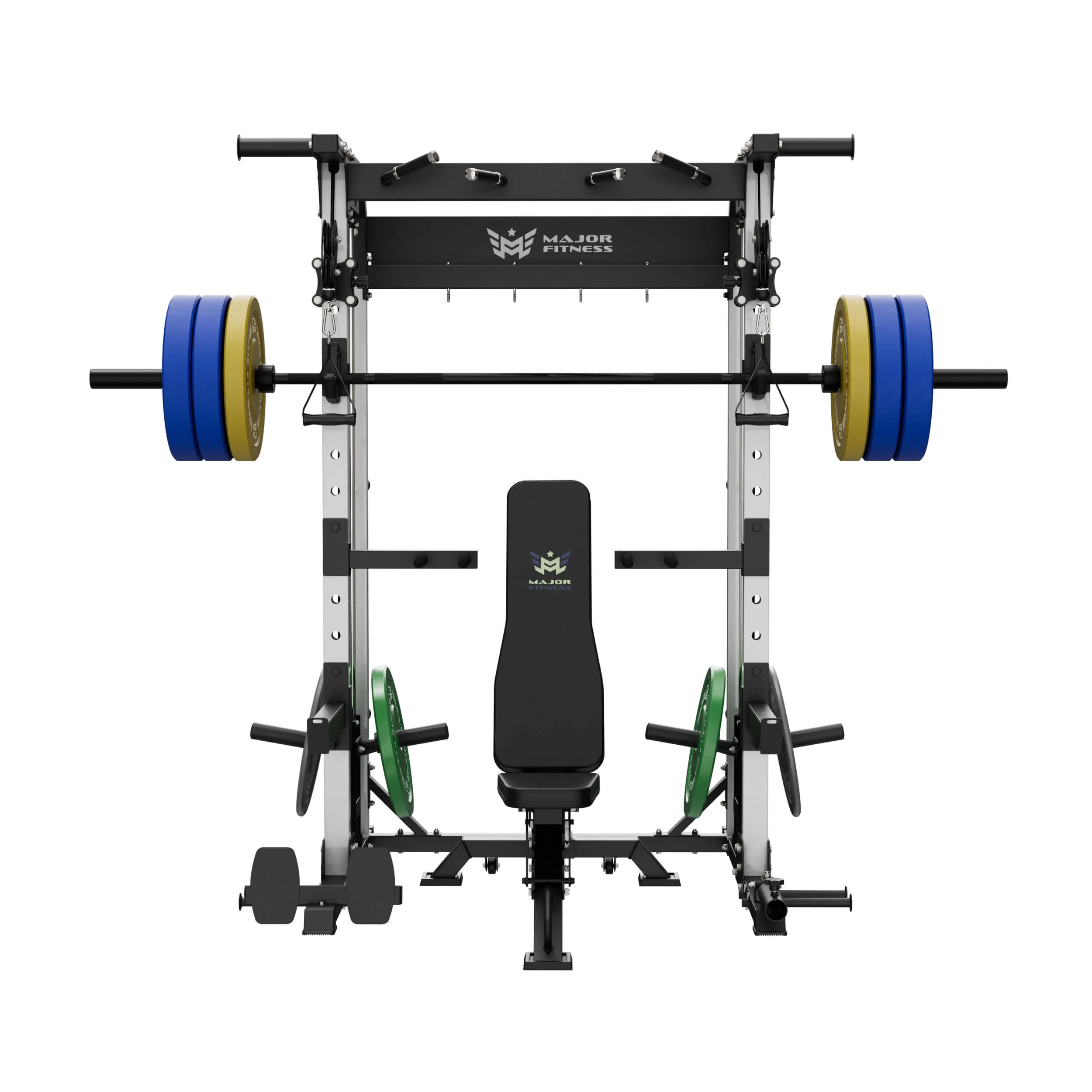 MAJOR FITNESS All-In-One Home Gym Power Rack Package F22