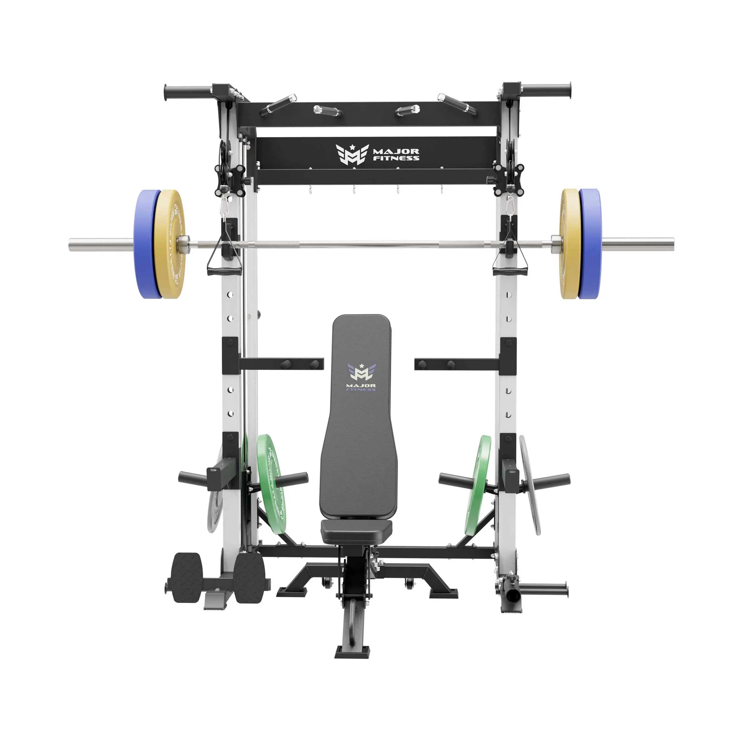 MAJOR FITNESS All-In-One Home Gym Power Rack Package F22