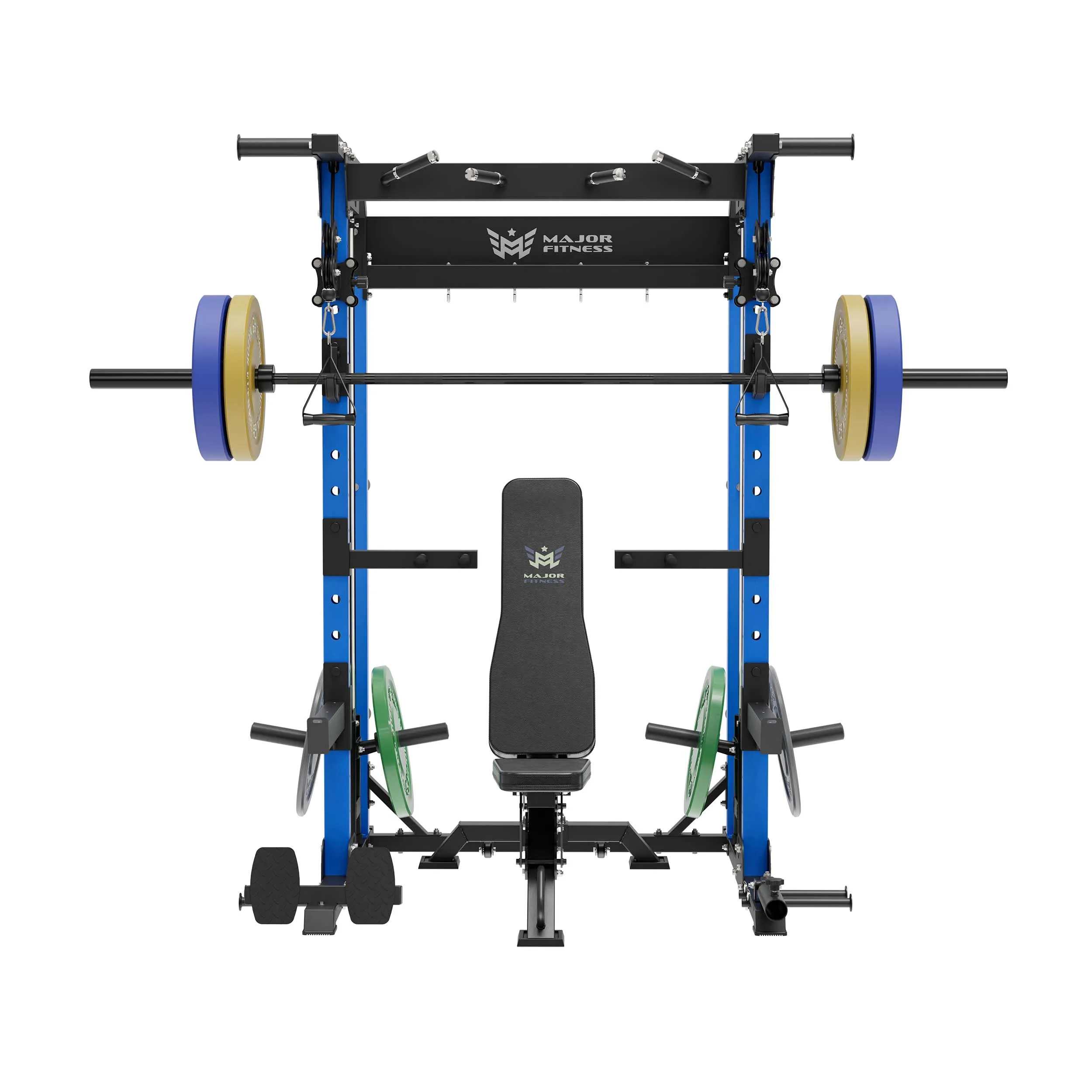 MAJOR FITNESS All-In-One Home Gym Power Rack Package F22