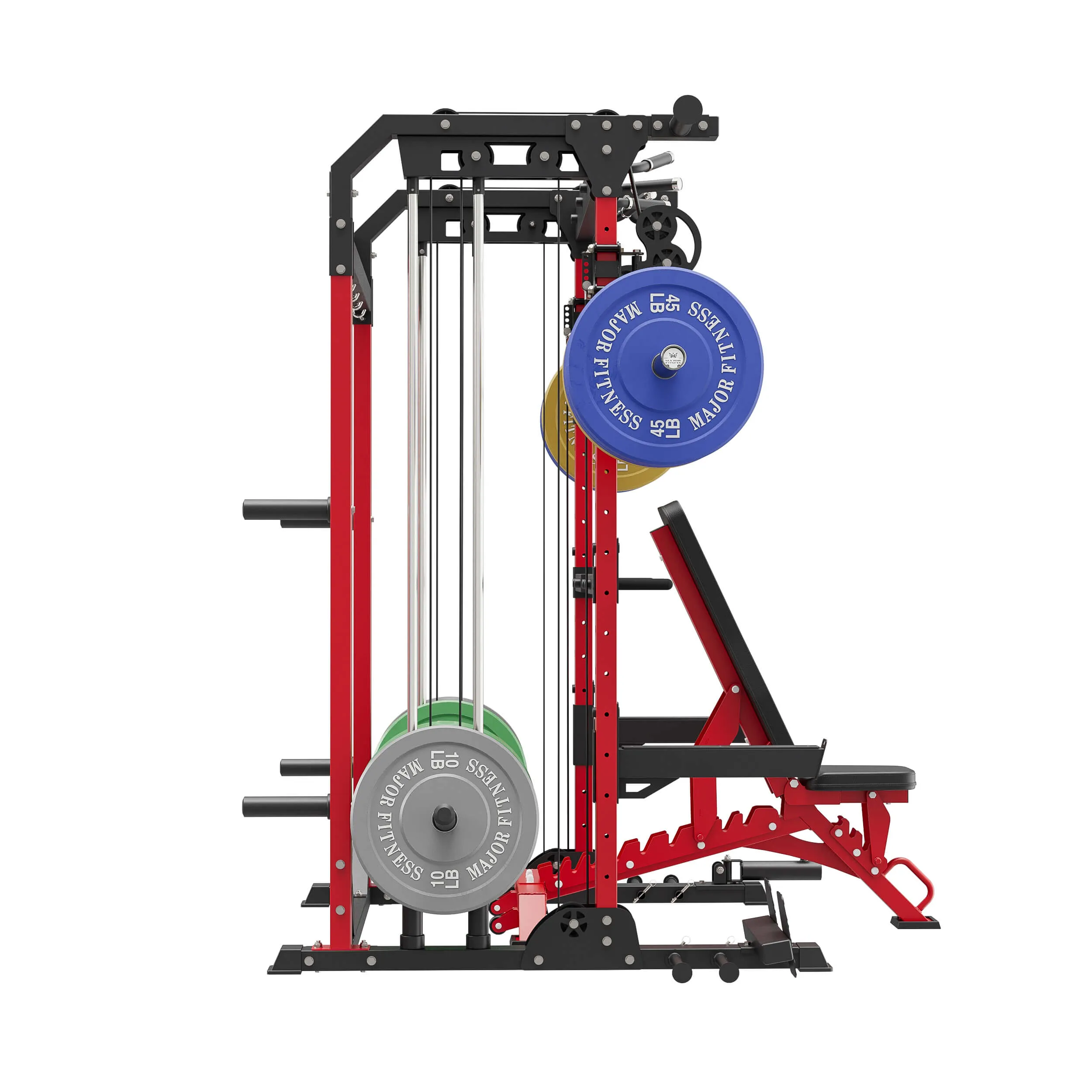 MAJOR FITNESS All-In-One Home Gym Power Rack Package F22