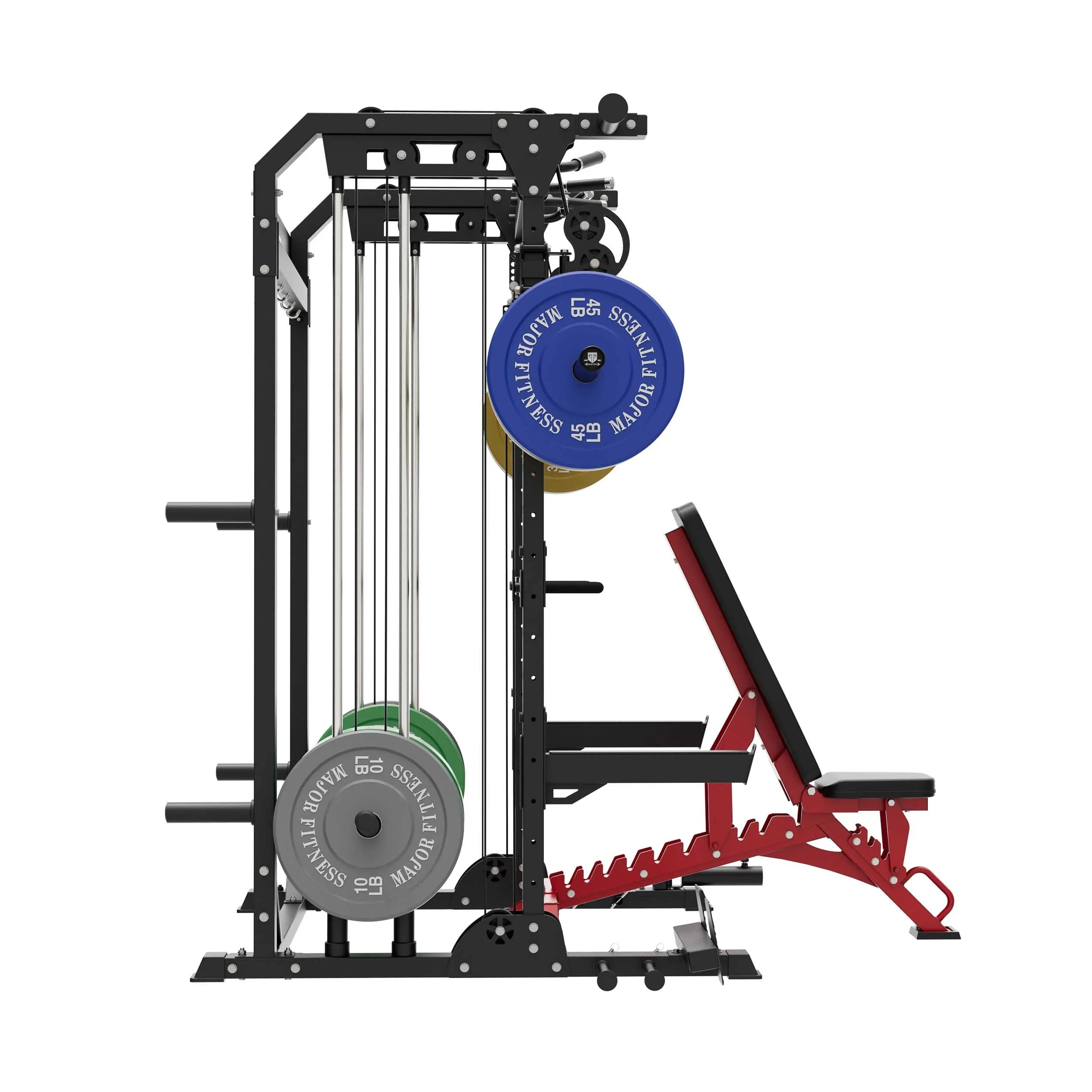 MAJOR FITNESS All-In-One Home Gym Power Rack Package F22
