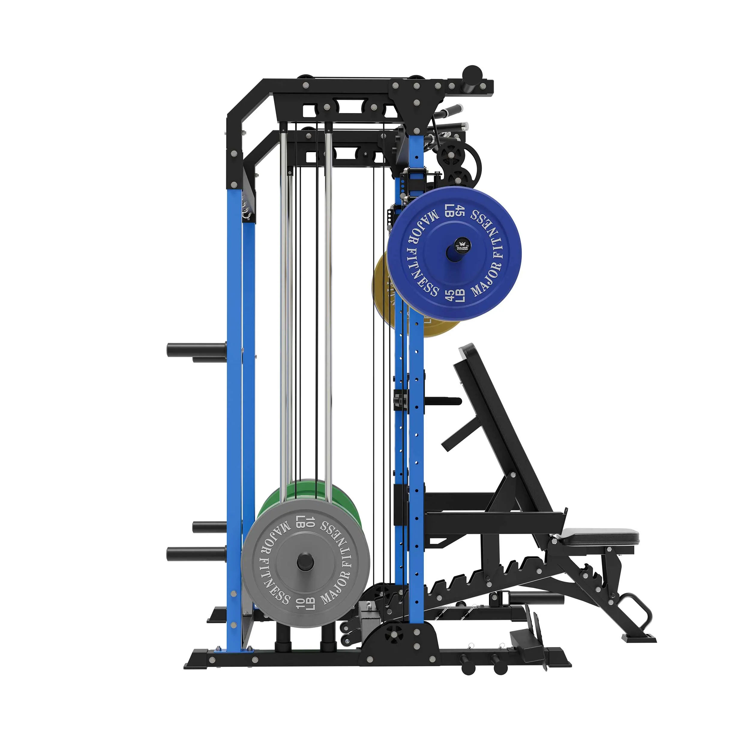 MAJOR FITNESS All-In-One Home Gym Power Rack Package F22