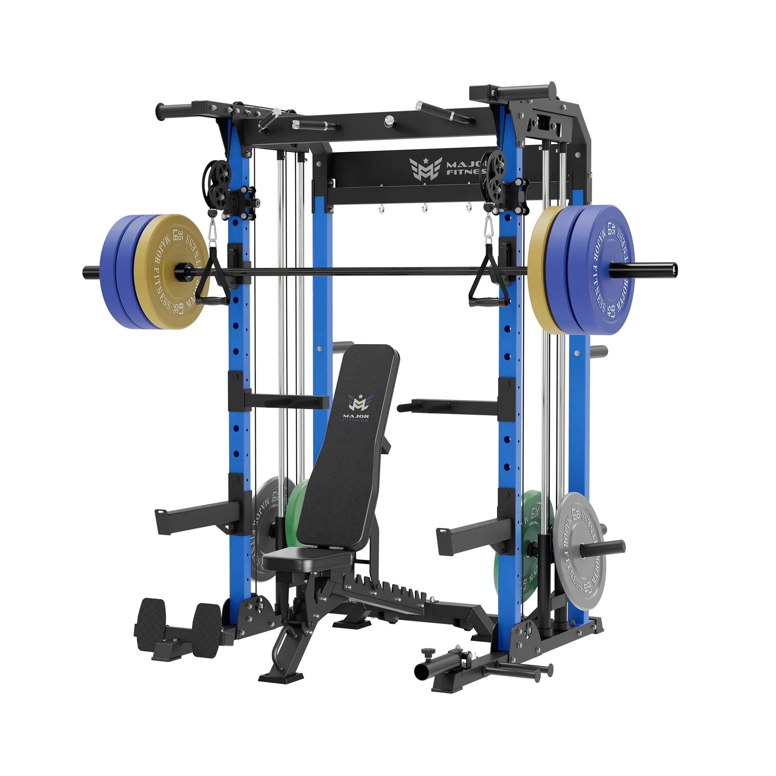 MAJOR FITNESS All-In-One Home Gym Power Rack Package F22