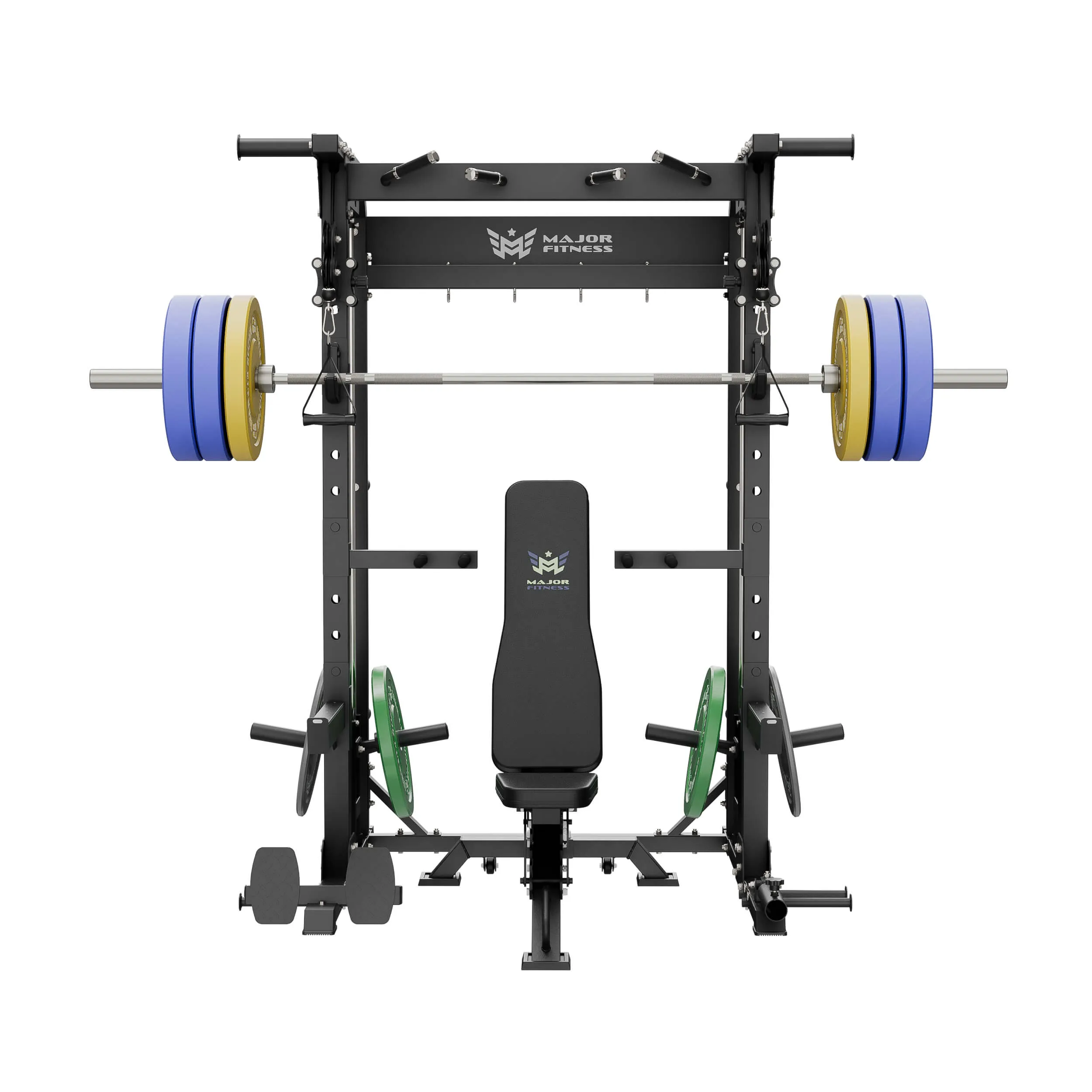 MAJOR FITNESS All-In-One Home Gym Power Rack Package F22