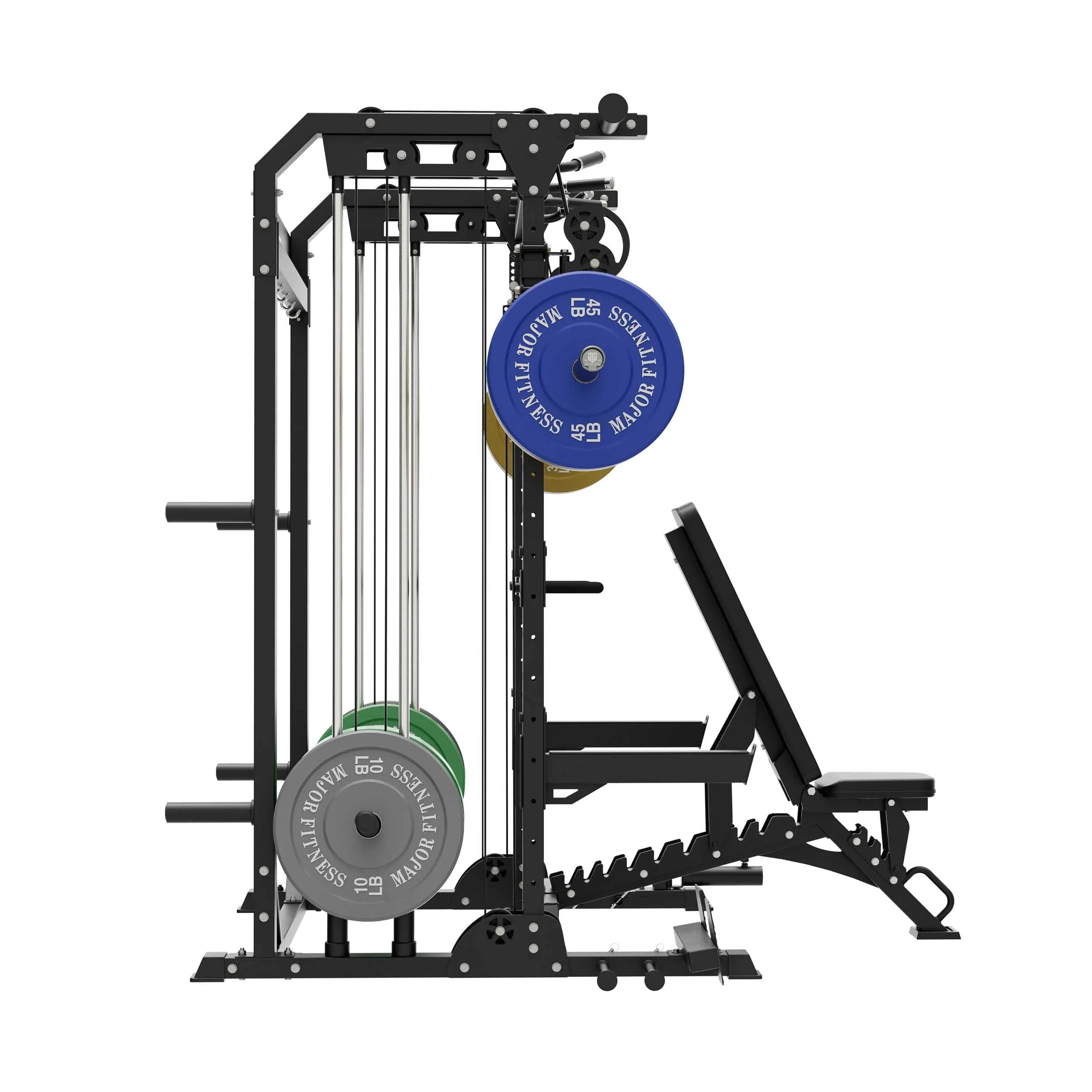 MAJOR FITNESS All-In-One Home Gym Power Rack Package F22