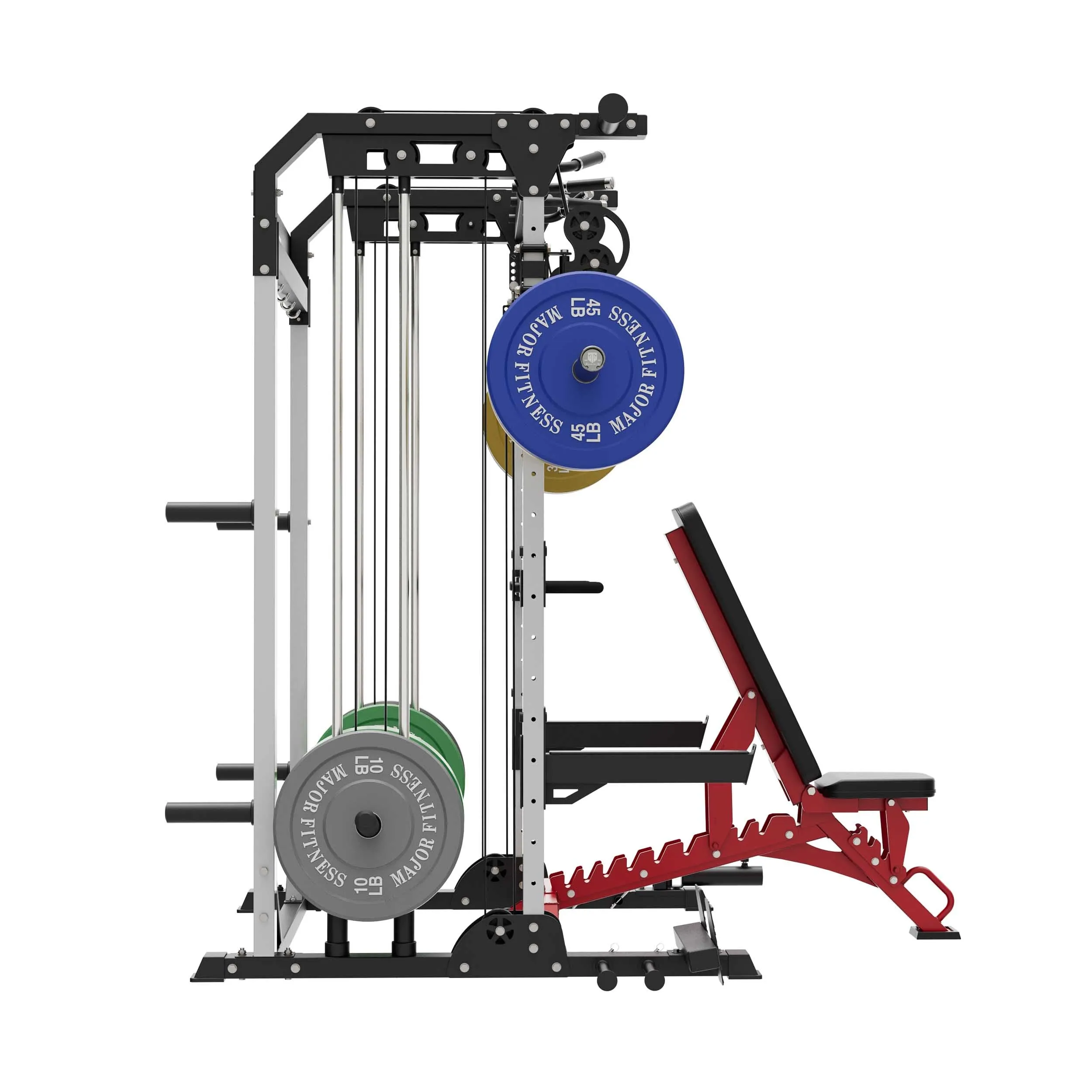MAJOR FITNESS All-In-One Home Gym Power Rack Package F22