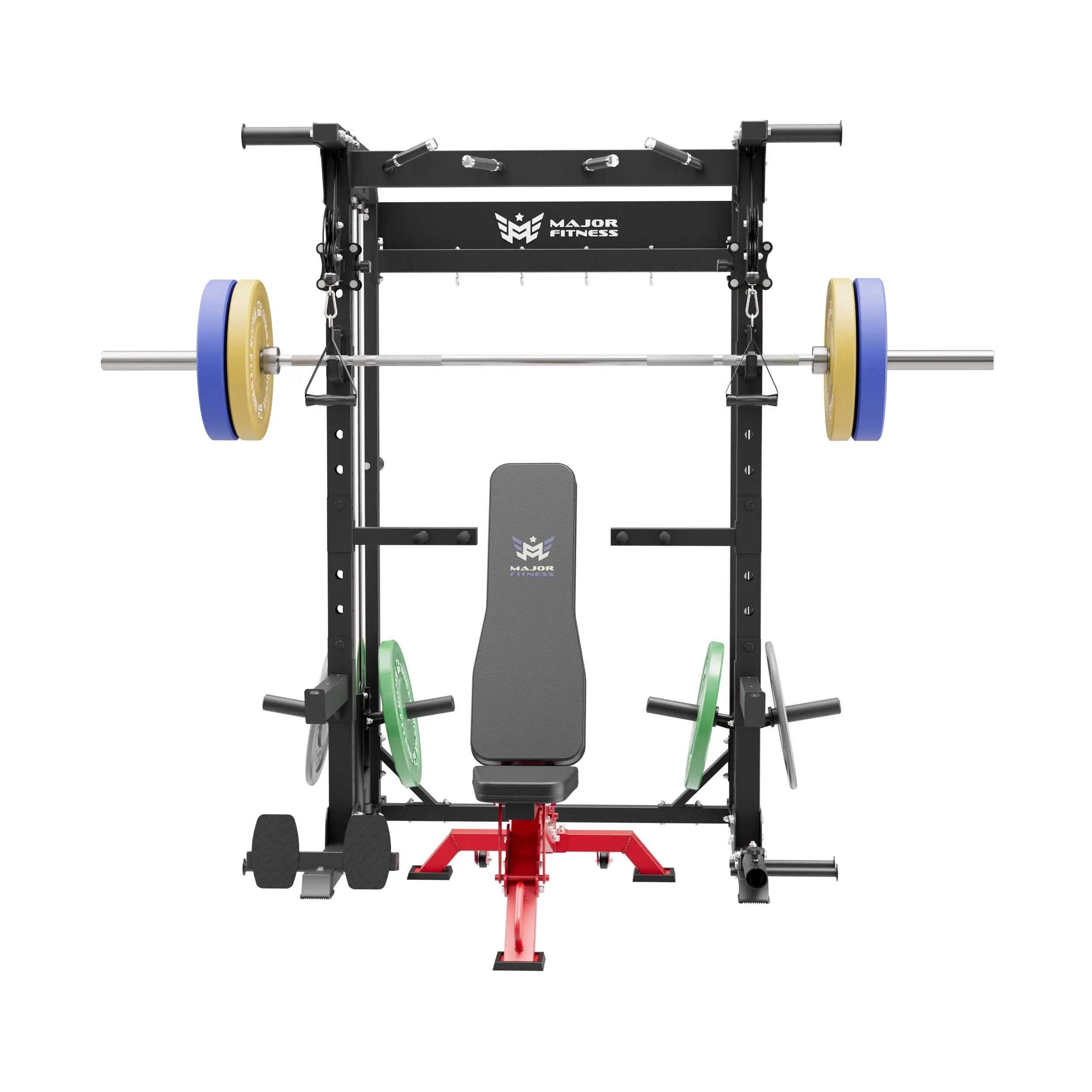 MAJOR FITNESS All-In-One Home Gym Power Rack Package F22