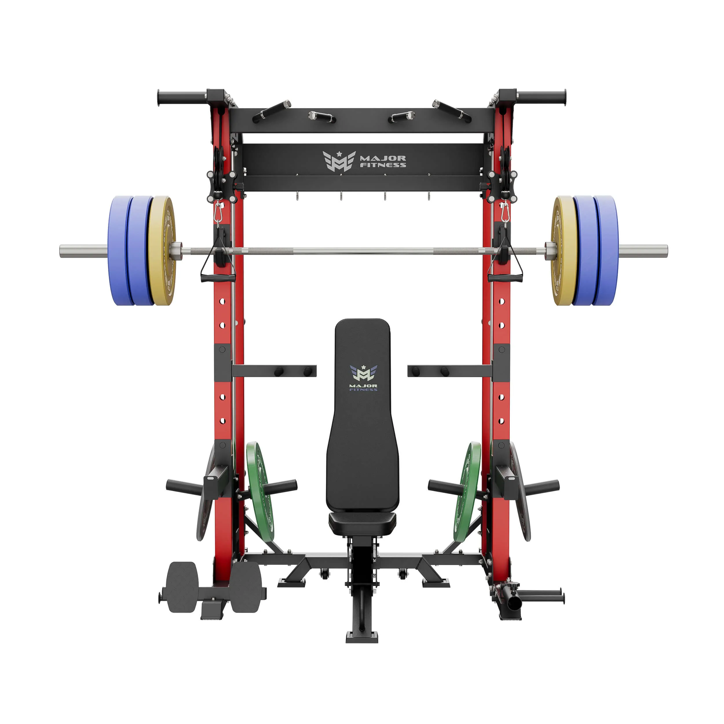 MAJOR FITNESS All-In-One Home Gym Power Rack Package F22