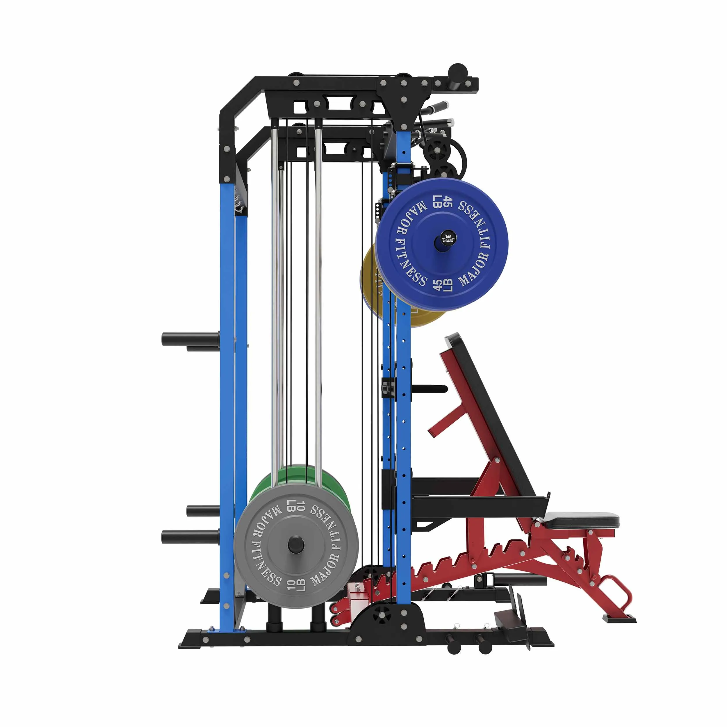 MAJOR FITNESS All-In-One Home Gym Power Rack Package F22