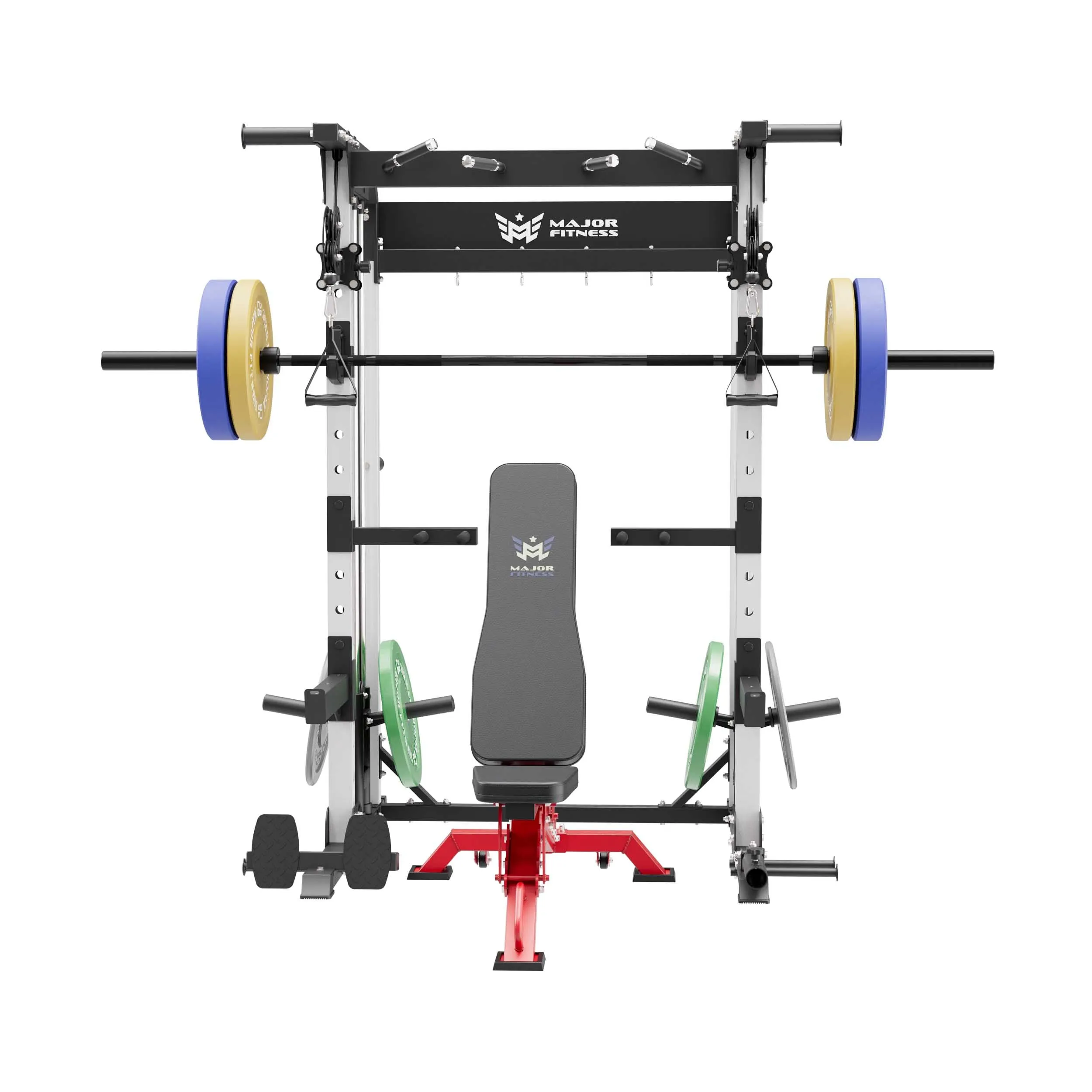 MAJOR FITNESS All-In-One Home Gym Power Rack Package F22