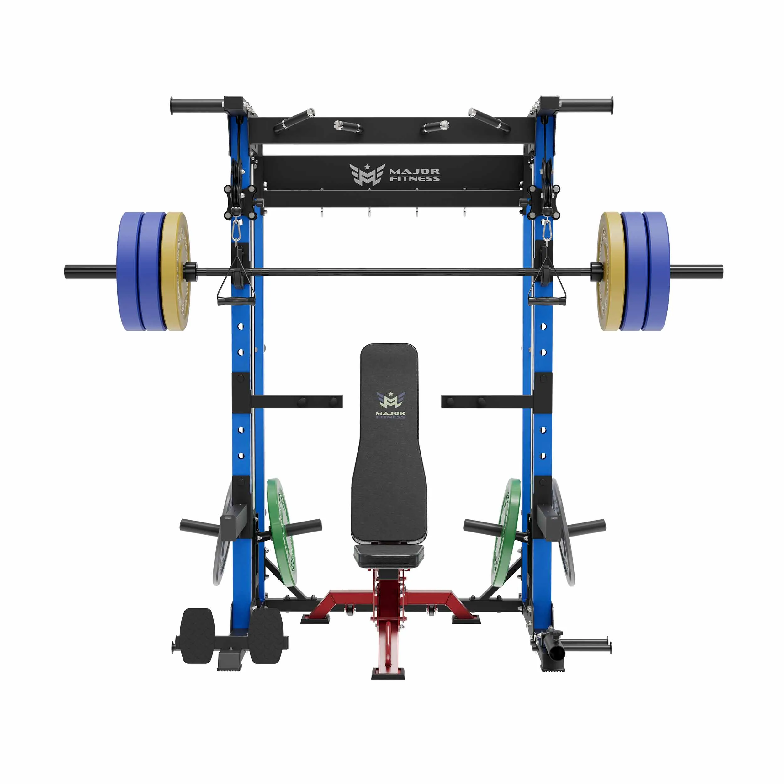 MAJOR FITNESS All-In-One Home Gym Power Rack Package F22