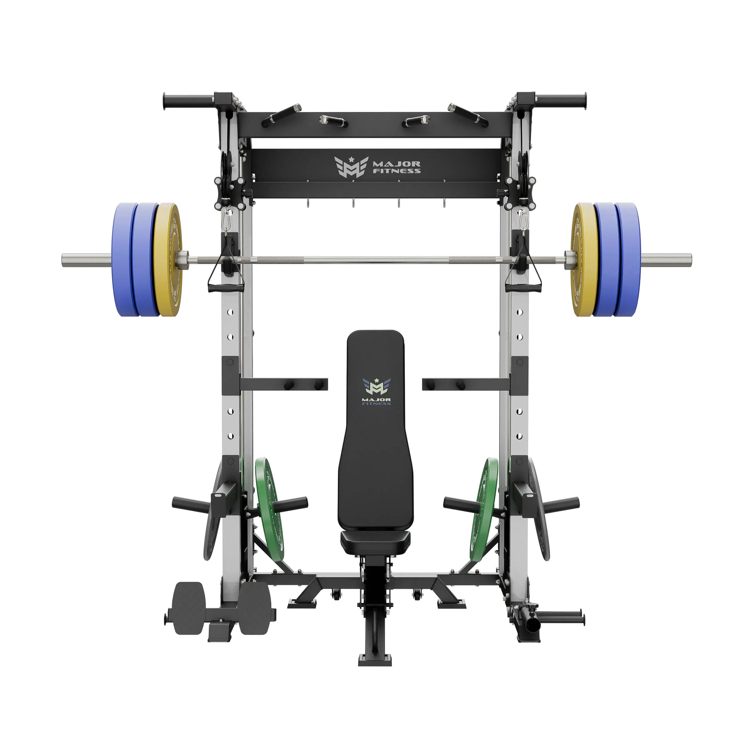 MAJOR FITNESS All-In-One Home Gym Power Rack Package F22