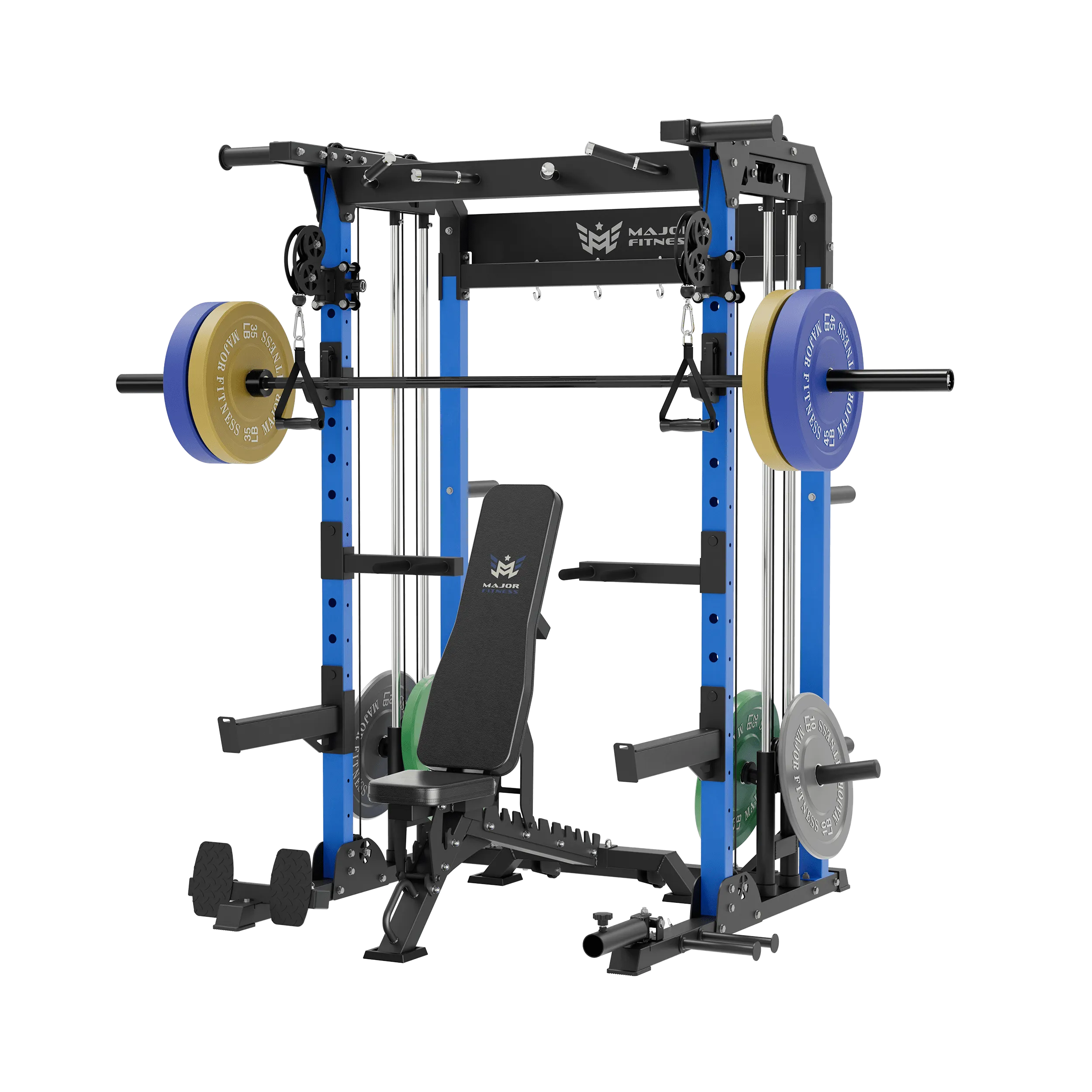 MAJOR FITNESS All-In-One Home Gym Power Rack Package F22