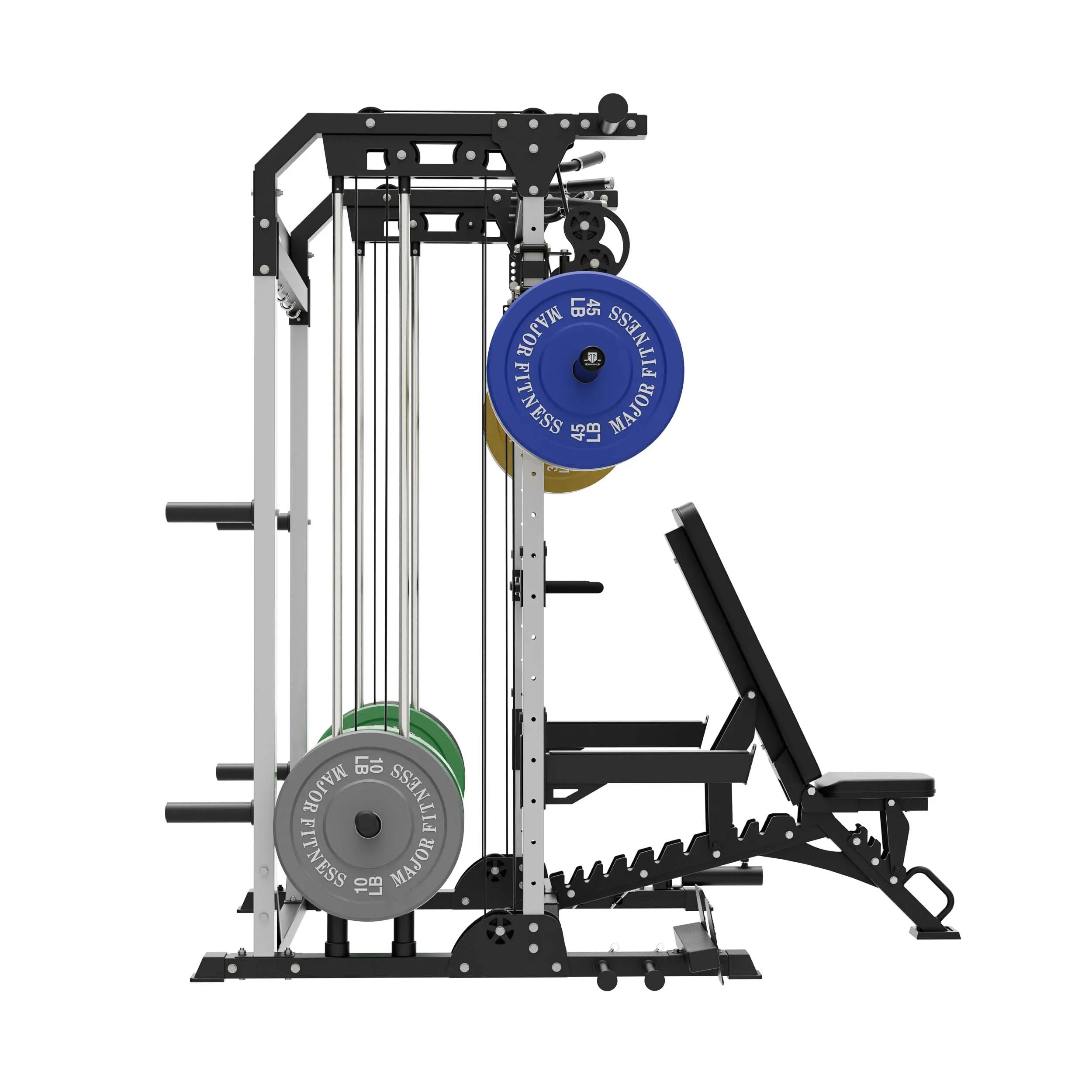 MAJOR FITNESS All-In-One Home Gym Power Rack Package F22