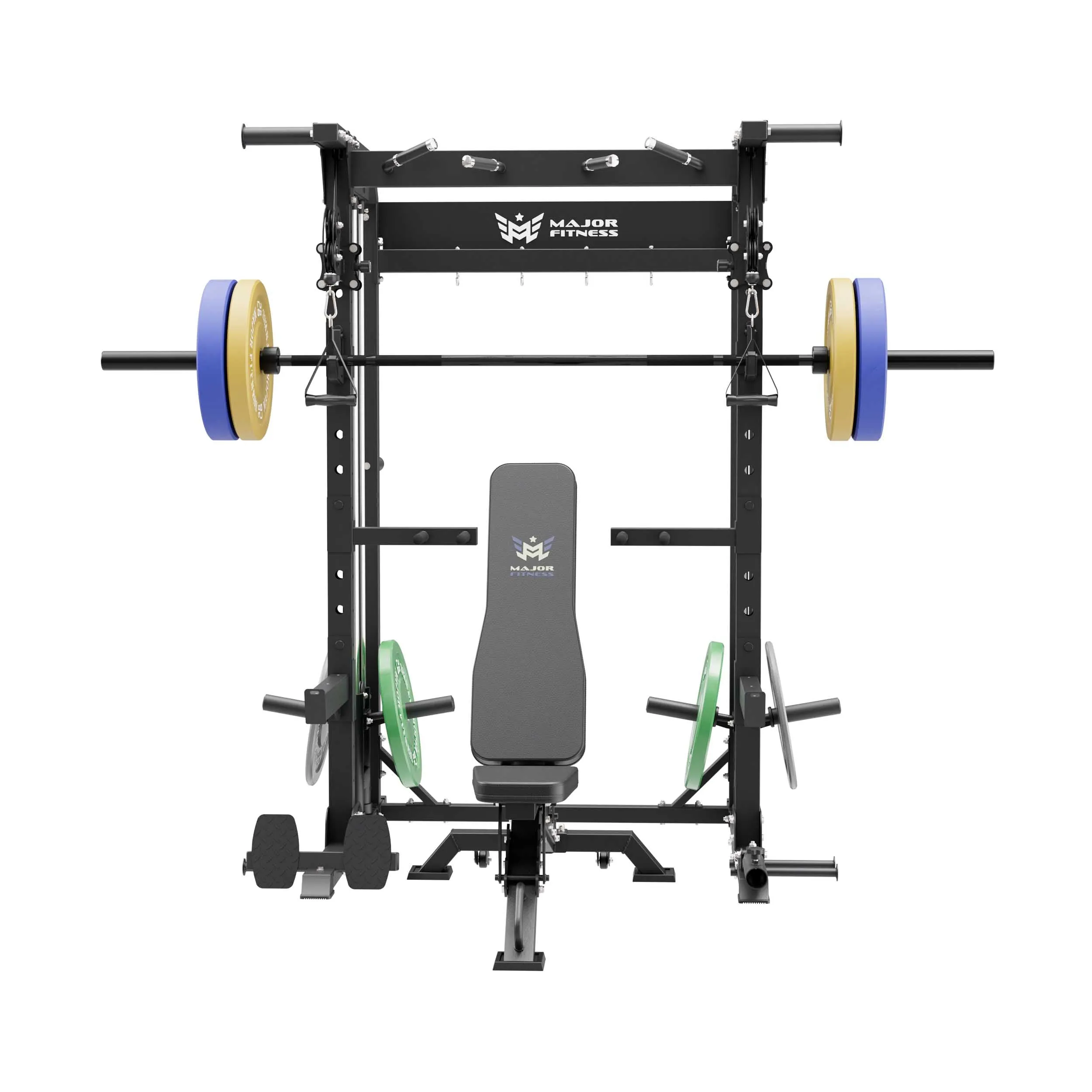 MAJOR FITNESS All-In-One Home Gym Power Rack Package F22