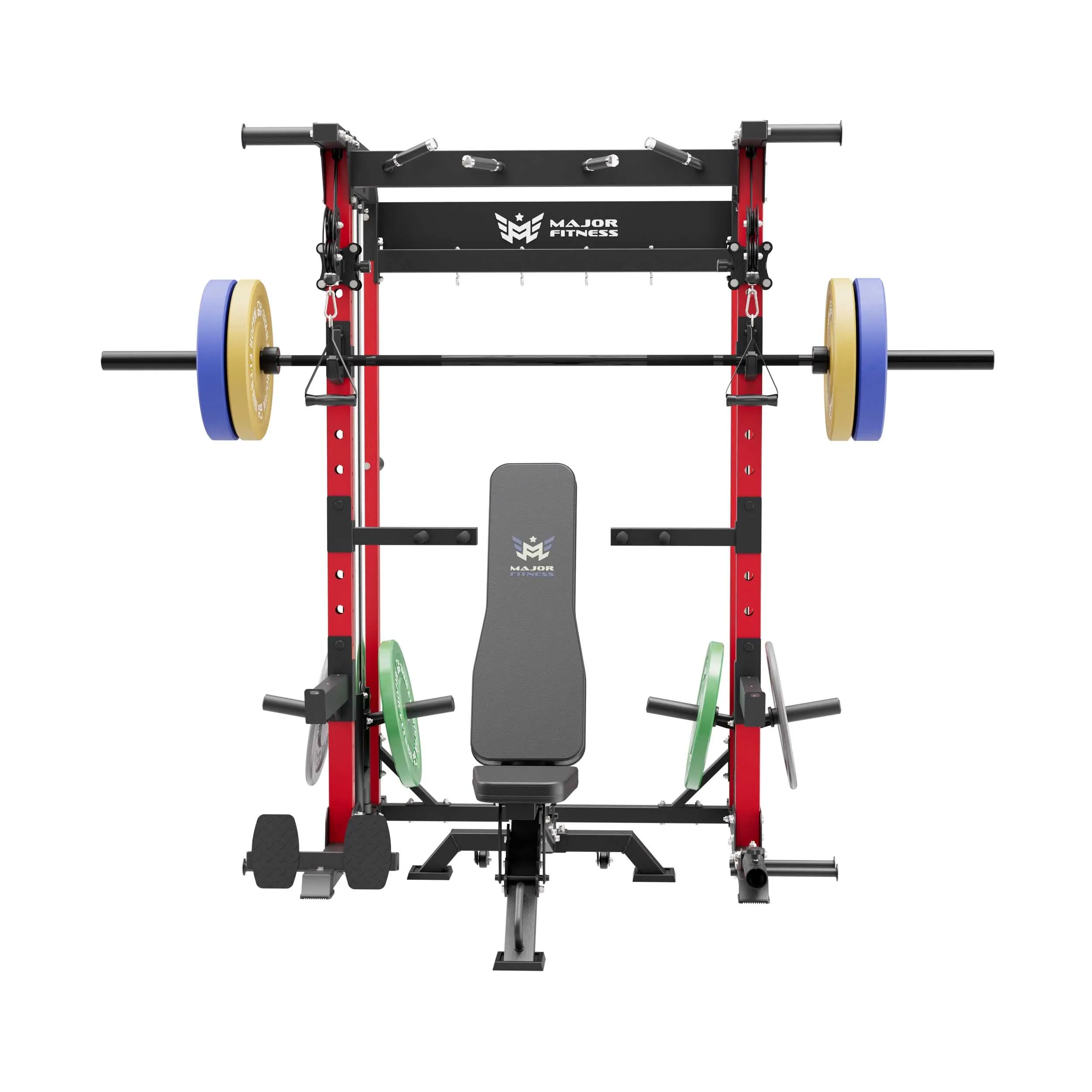 MAJOR FITNESS All-In-One Home Gym Power Rack Package F22
