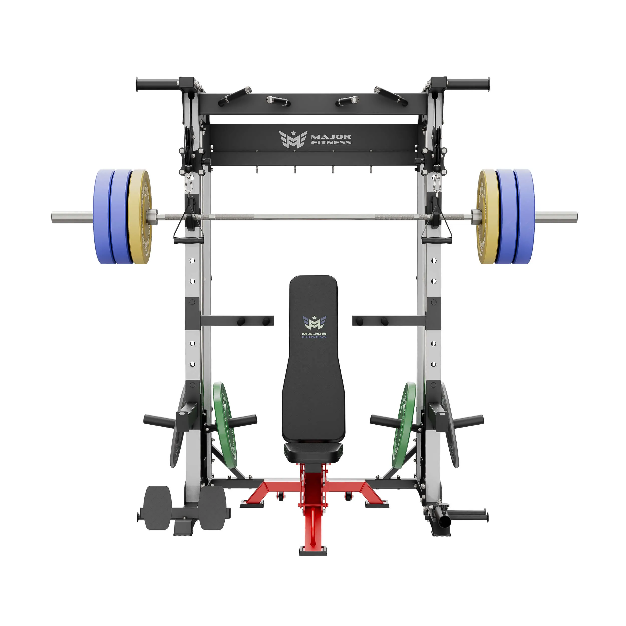 MAJOR FITNESS All-In-One Home Gym Power Rack Package F22