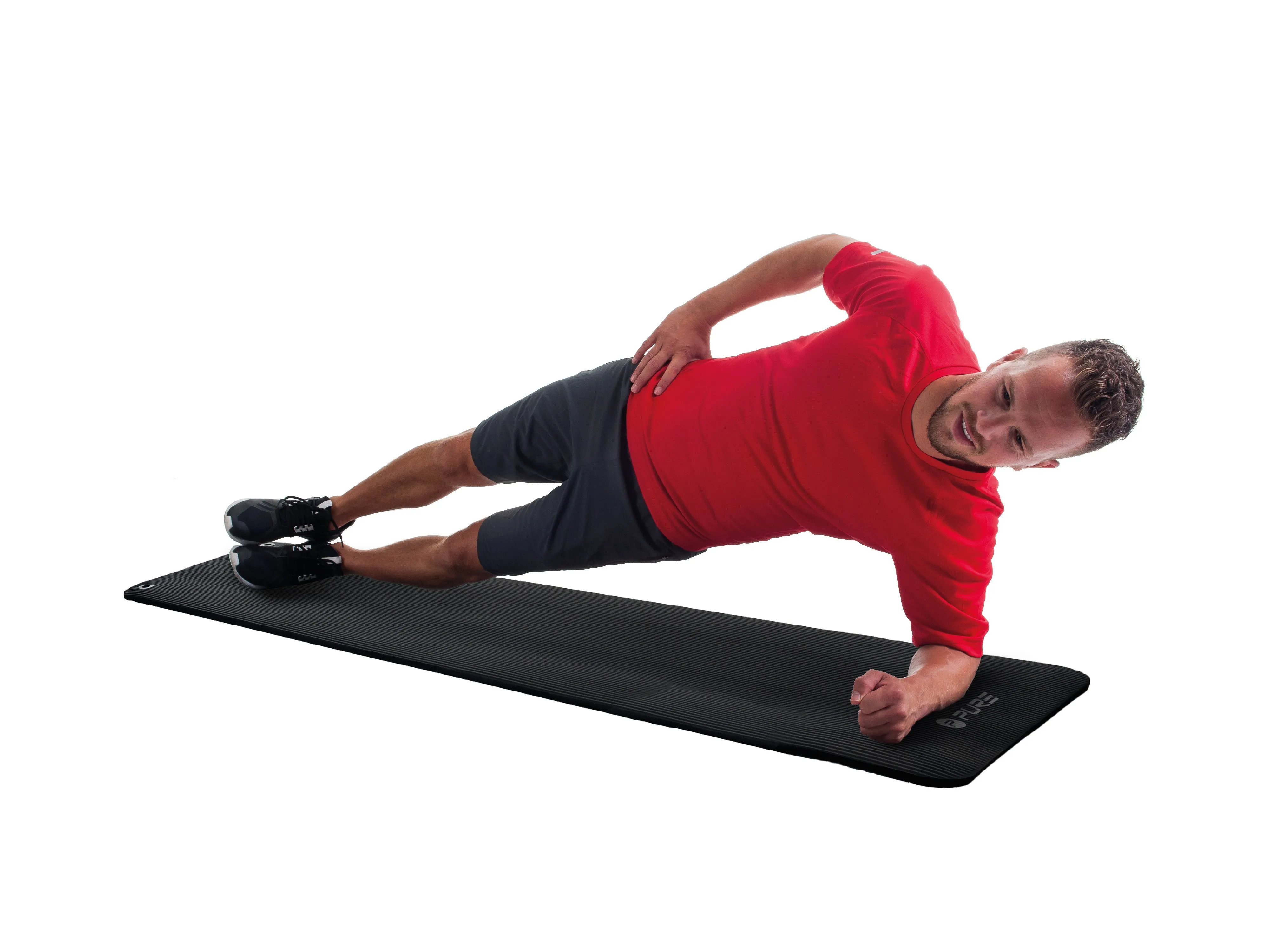 NBR Fitness Mat Black