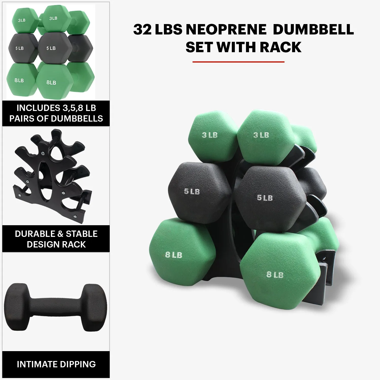 Neoprene Dumbbells