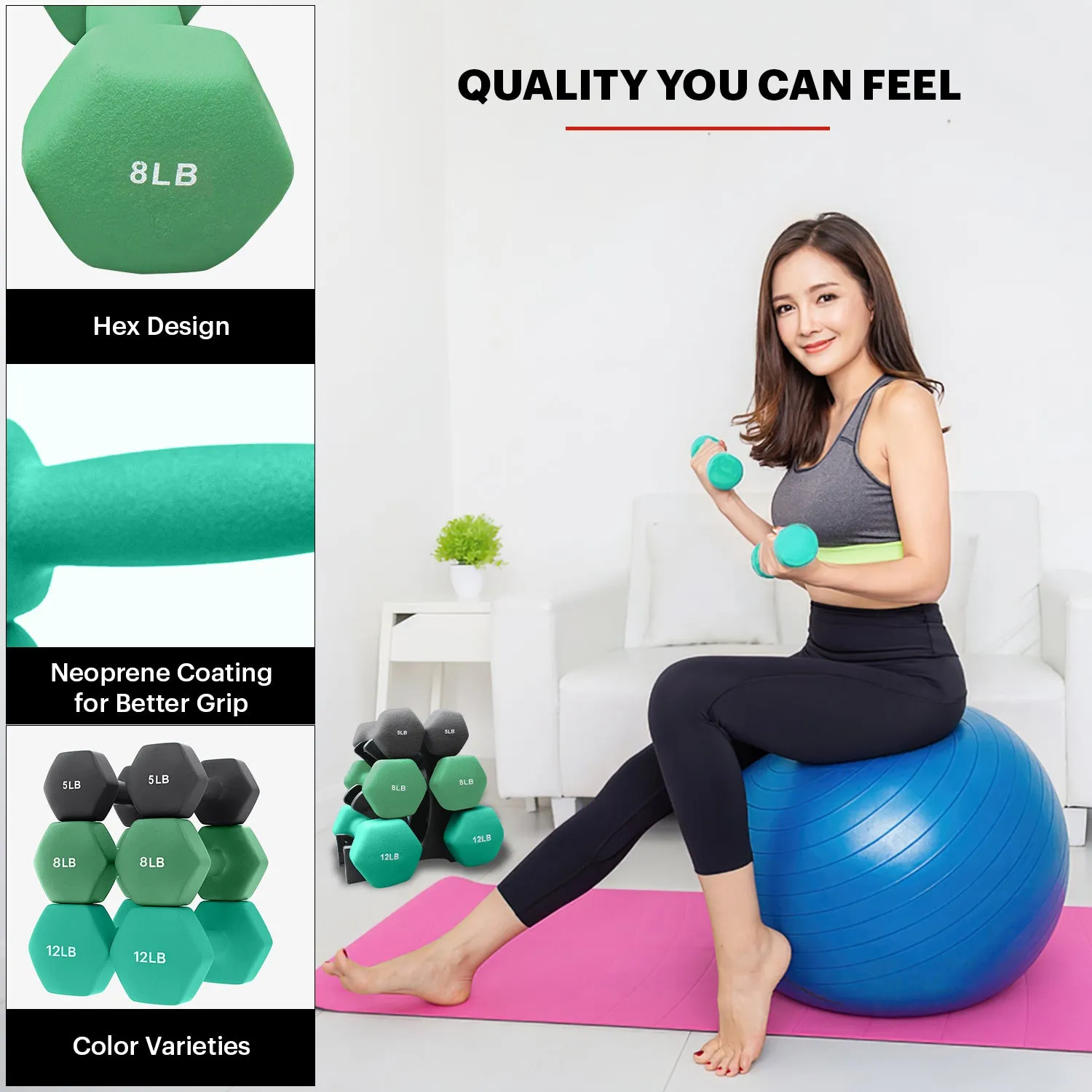 Neoprene Dumbbells