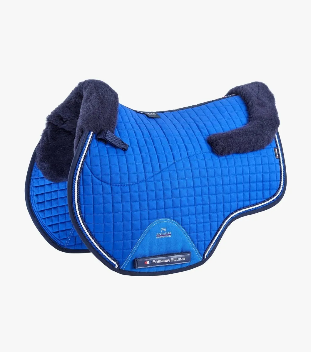 PEI Wool Half European Jump Square Saddle Pad   BONUS Bag