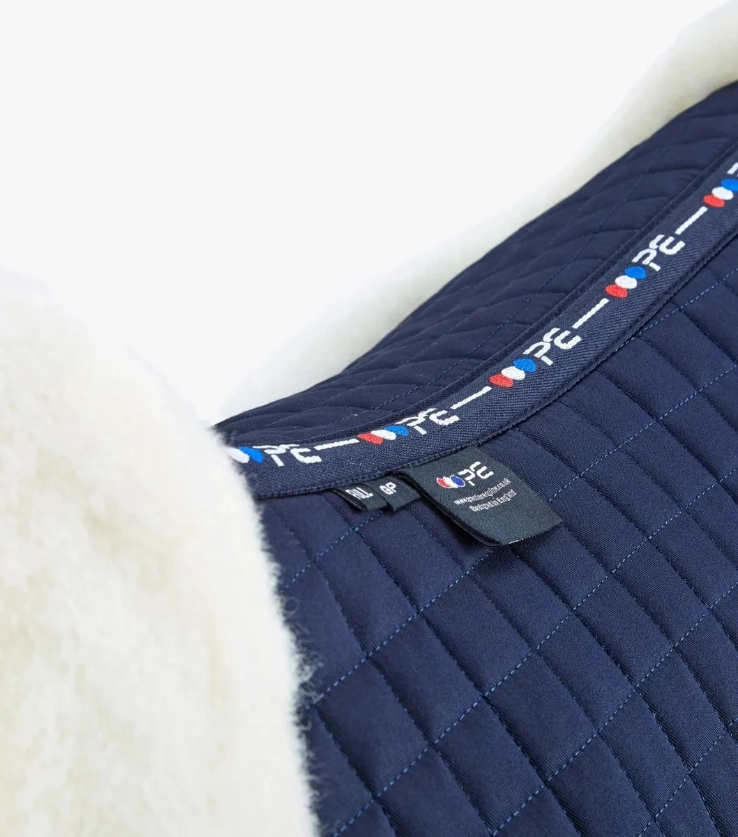 PEI Wool Half European Jump Square Saddle Pad   BONUS Bag