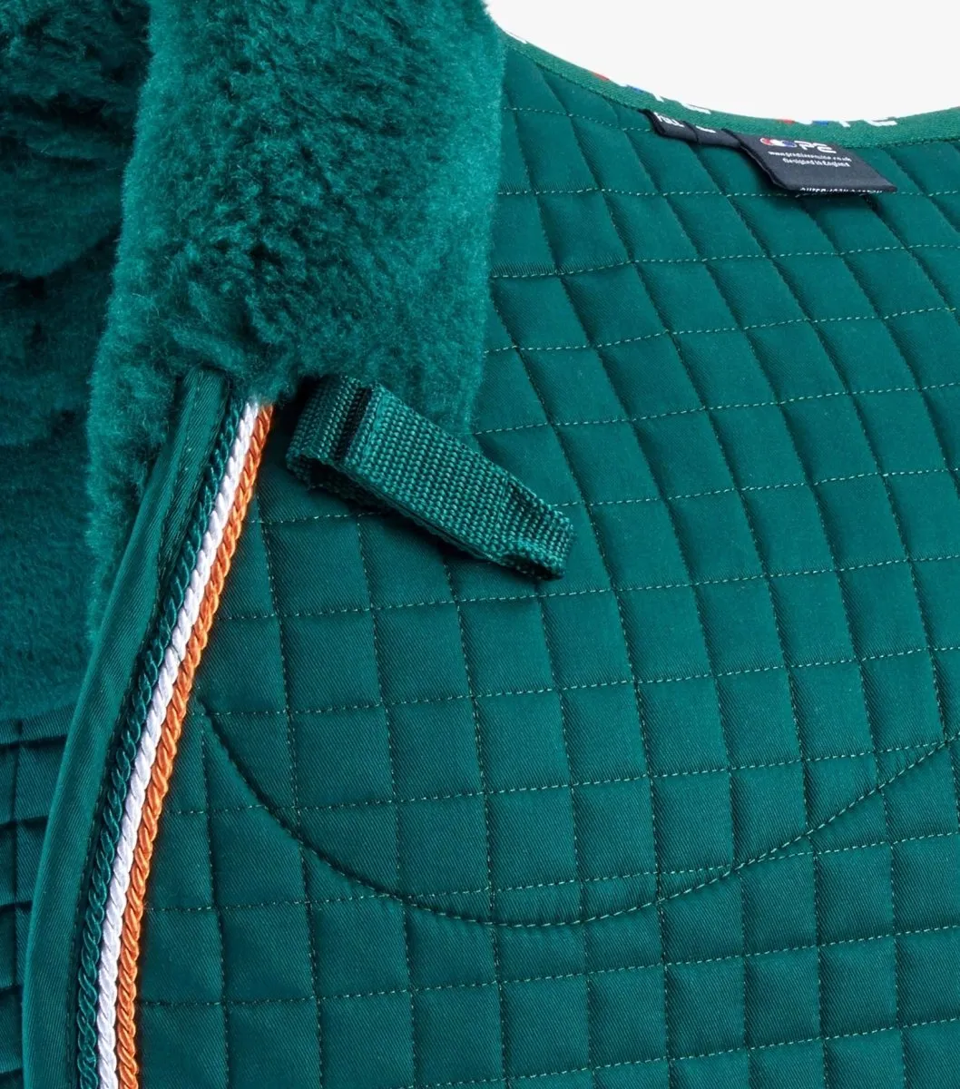 PEI Wool Half European Jump Square Saddle Pad   BONUS Bag