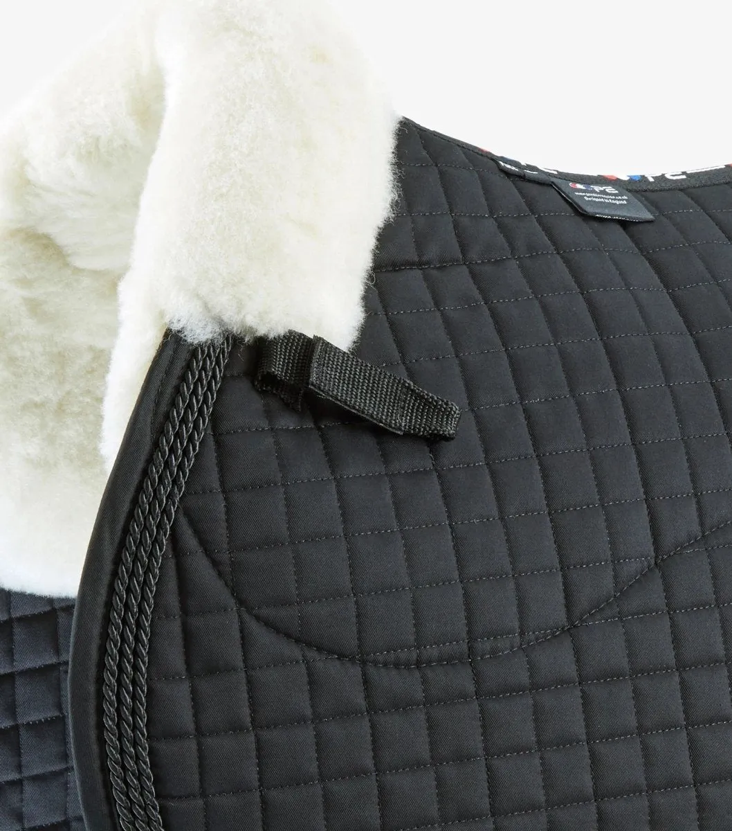 PEI Wool Half European Jump Square Saddle Pad   BONUS Bag
