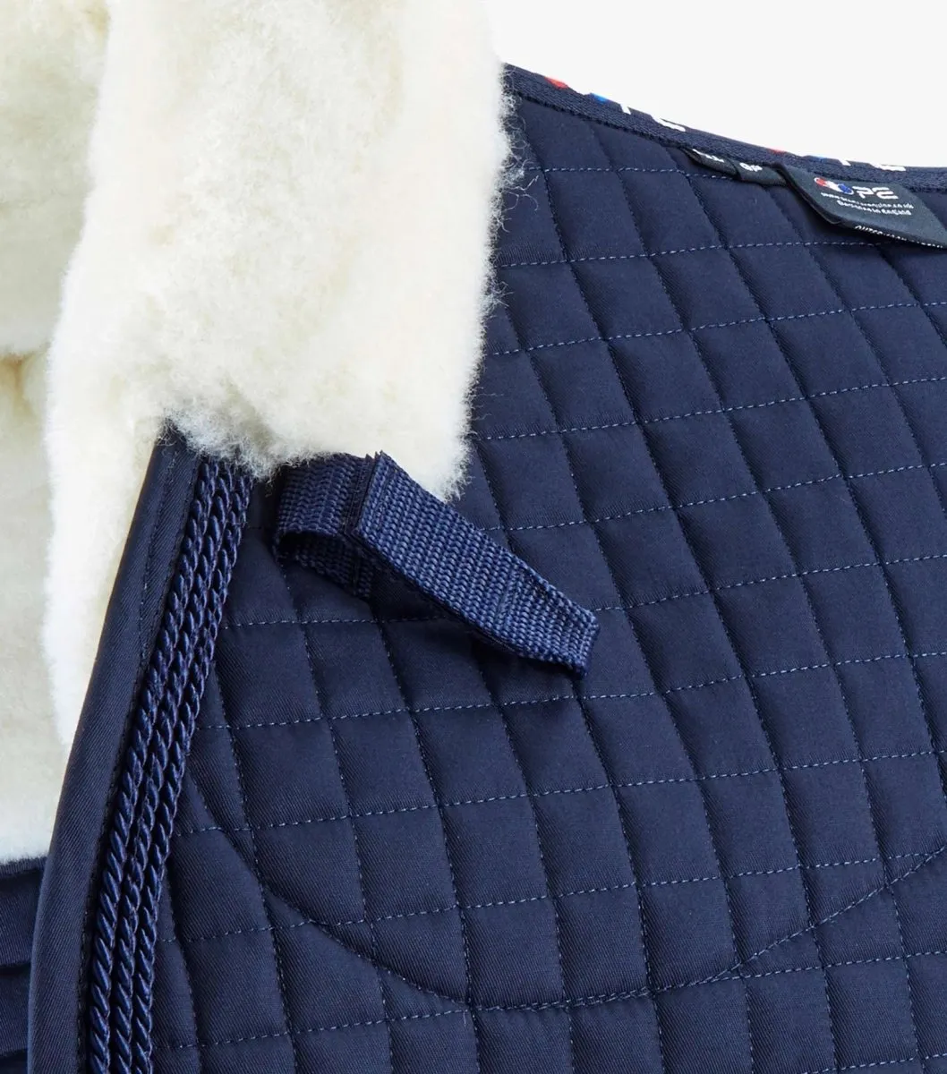 PEI Wool Half European Jump Square Saddle Pad   BONUS Bag