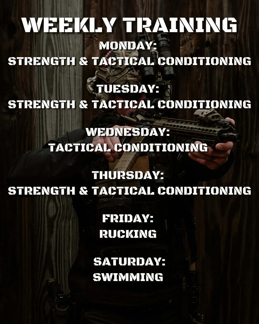 Phase 3 - Tactical Raider Program