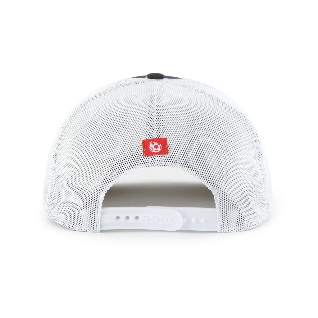 Phoenix Rising '47 Brrr Scratch Snapback Trucker Hat - Black