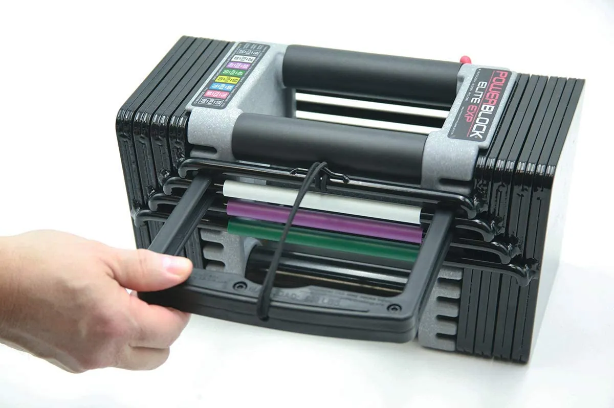POWERBLOCK Elite EXP Adjustable Dumbbell (2020 Model)