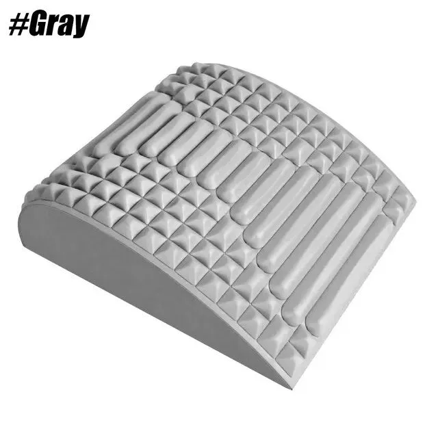 Professional Title: "Ergonomic Back Stretcher Pillow with Neck and Lumbar Support for Pain Relief and Relaxation - Ideal for Sciatica, Herniated Discs, and Massage Therapy"