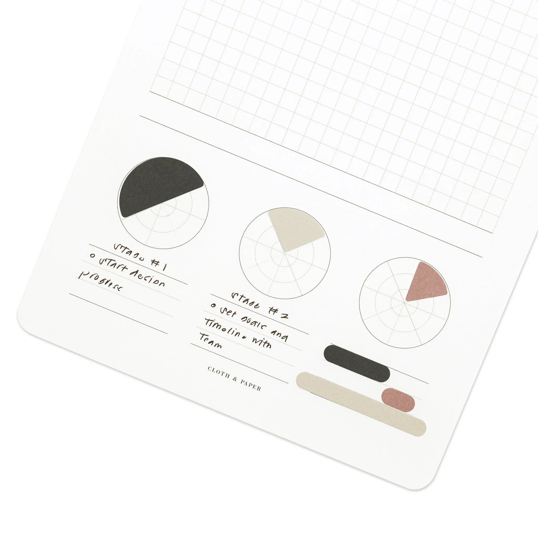 Progress Tracker A5 Notepad