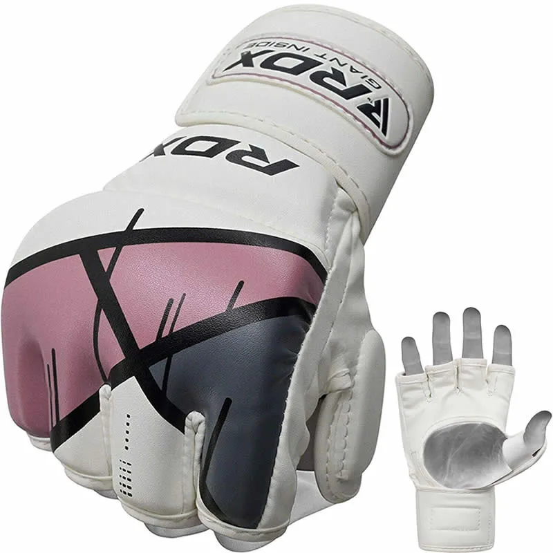 RDX T7 Ego Pink MMA Gloves for Women