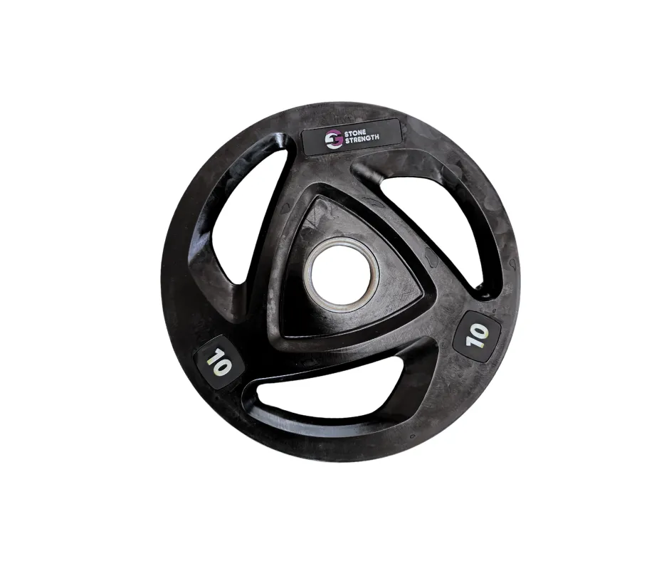 Stone Strength 10kg  Olympic Rubber Weight Plate
