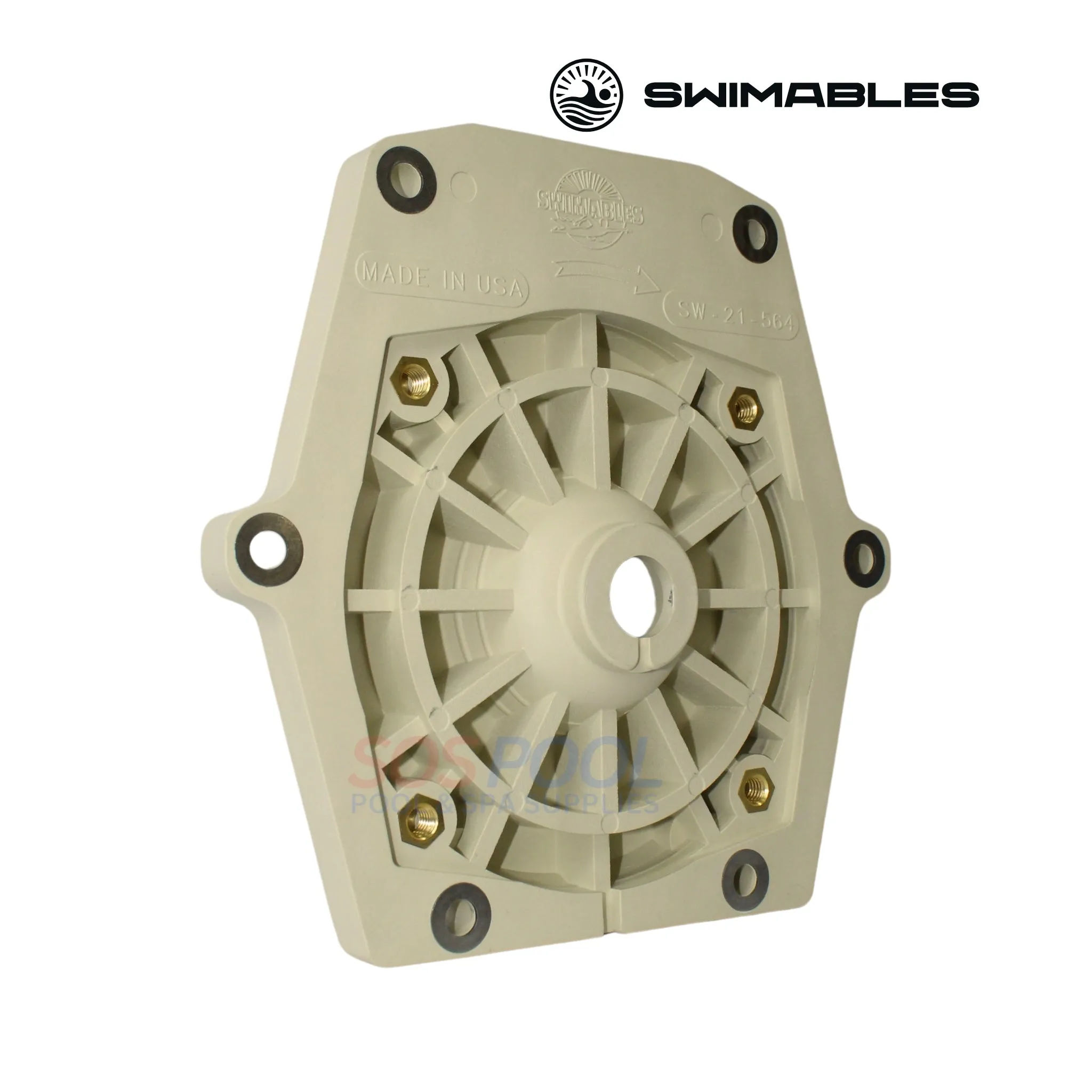 Swimables Seal Plate With Gasket and Shaft Seal For Whisperflo and Intelliflo Pumps | SW-21-564