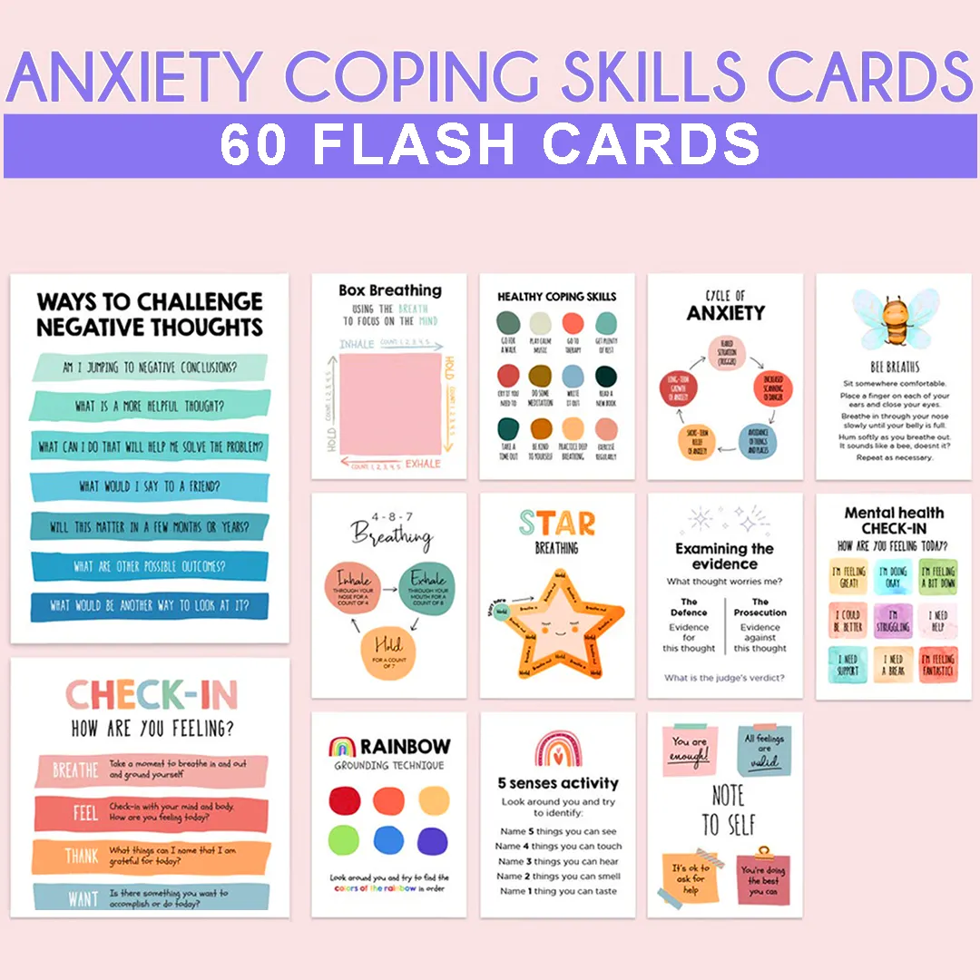The Ultimate Trauma Bundle | Worksheets - Flash Cards - Posters