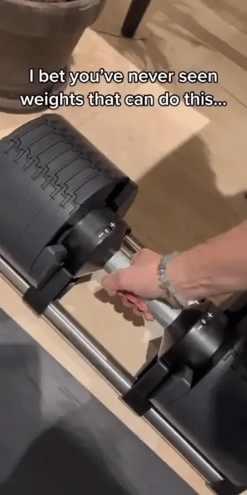 The World's Smartest Adjustable Dumbbells (Pair)