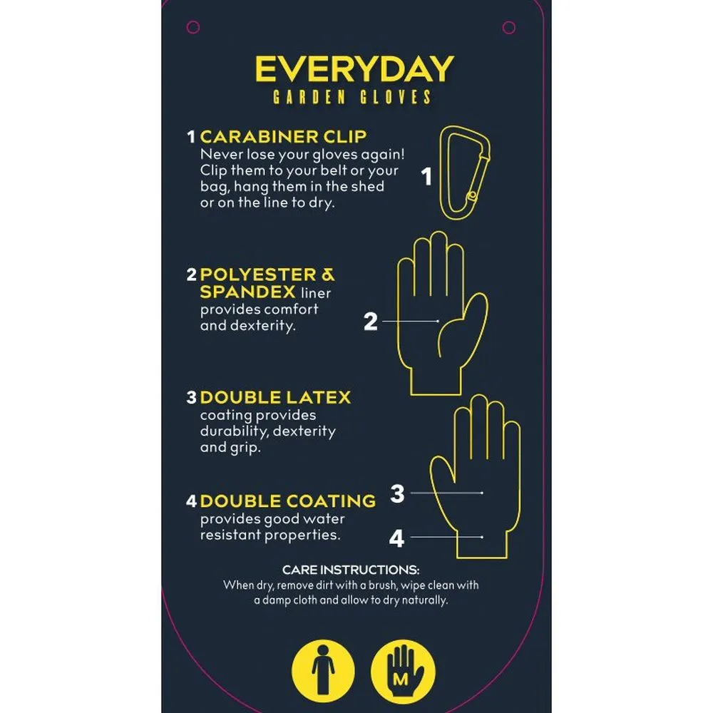 Treadstone ClipGlove Orange Everyday Gloves - Medium