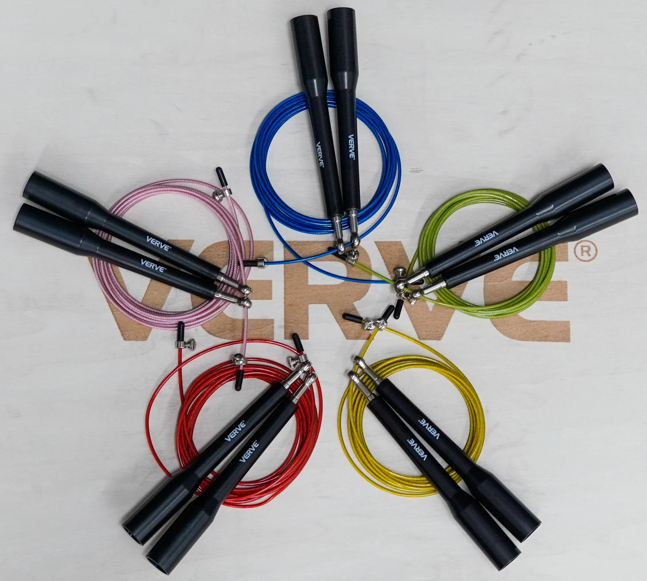 VERVE Jump Rope - Black Cable | Pre-Order ETA Early January